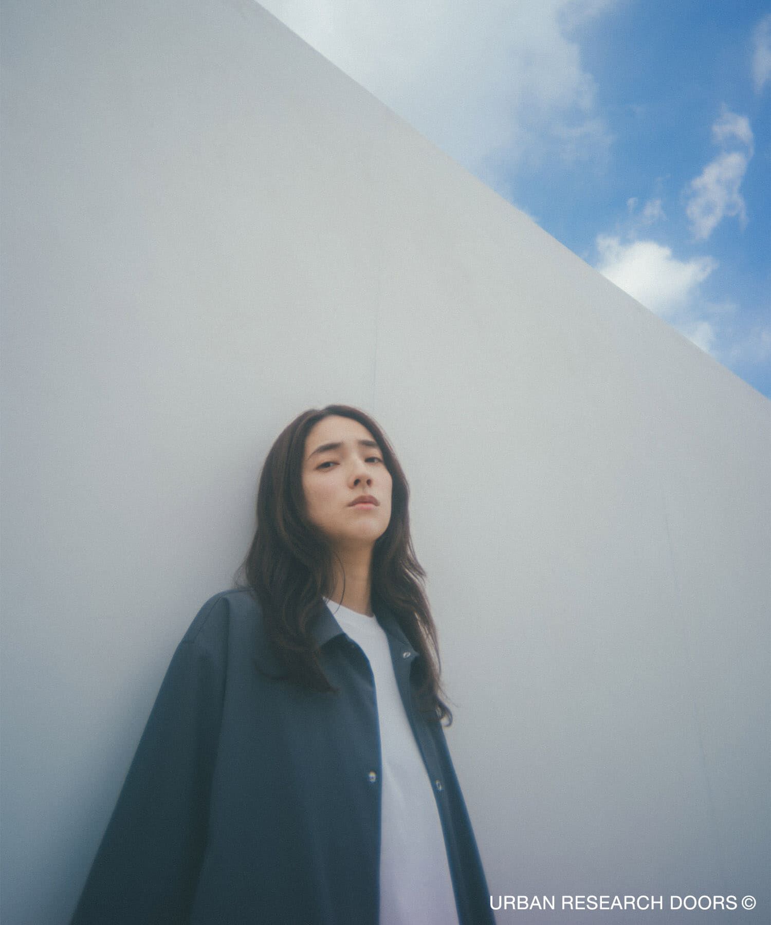 URBAN RESEARCH DOORS「『仁村紗和さん着用』『UR TECH』サマシェア シャツカーディガン」|シャツ・ブラウス|