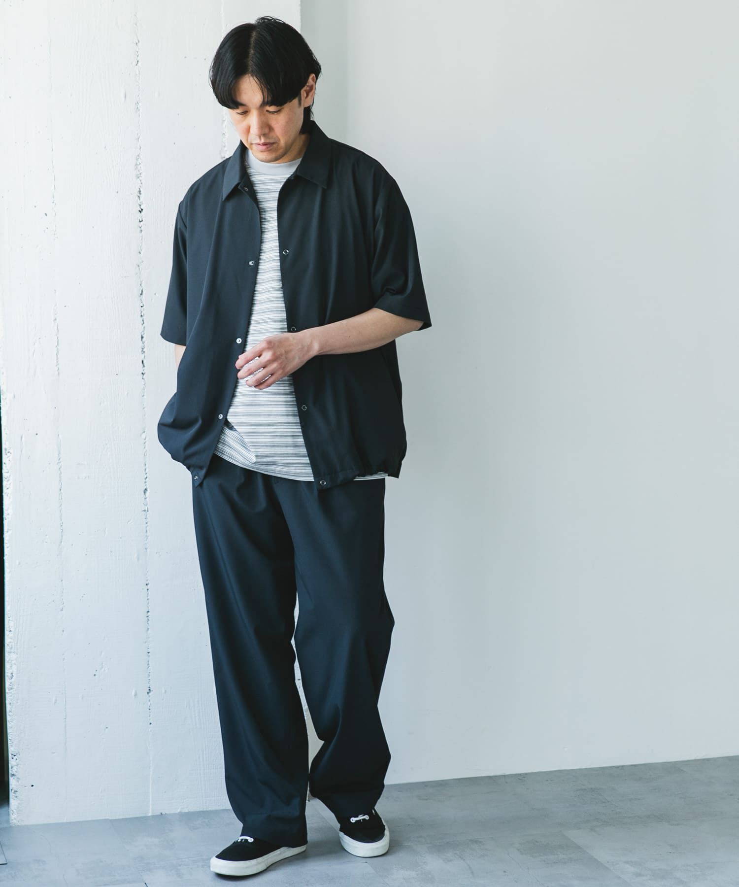 URBAN RESEARCH DOORS「『仁村紗和さん着用』『UR TECH』サマシェア シャツカーディガン」|シャツ・ブラウス|