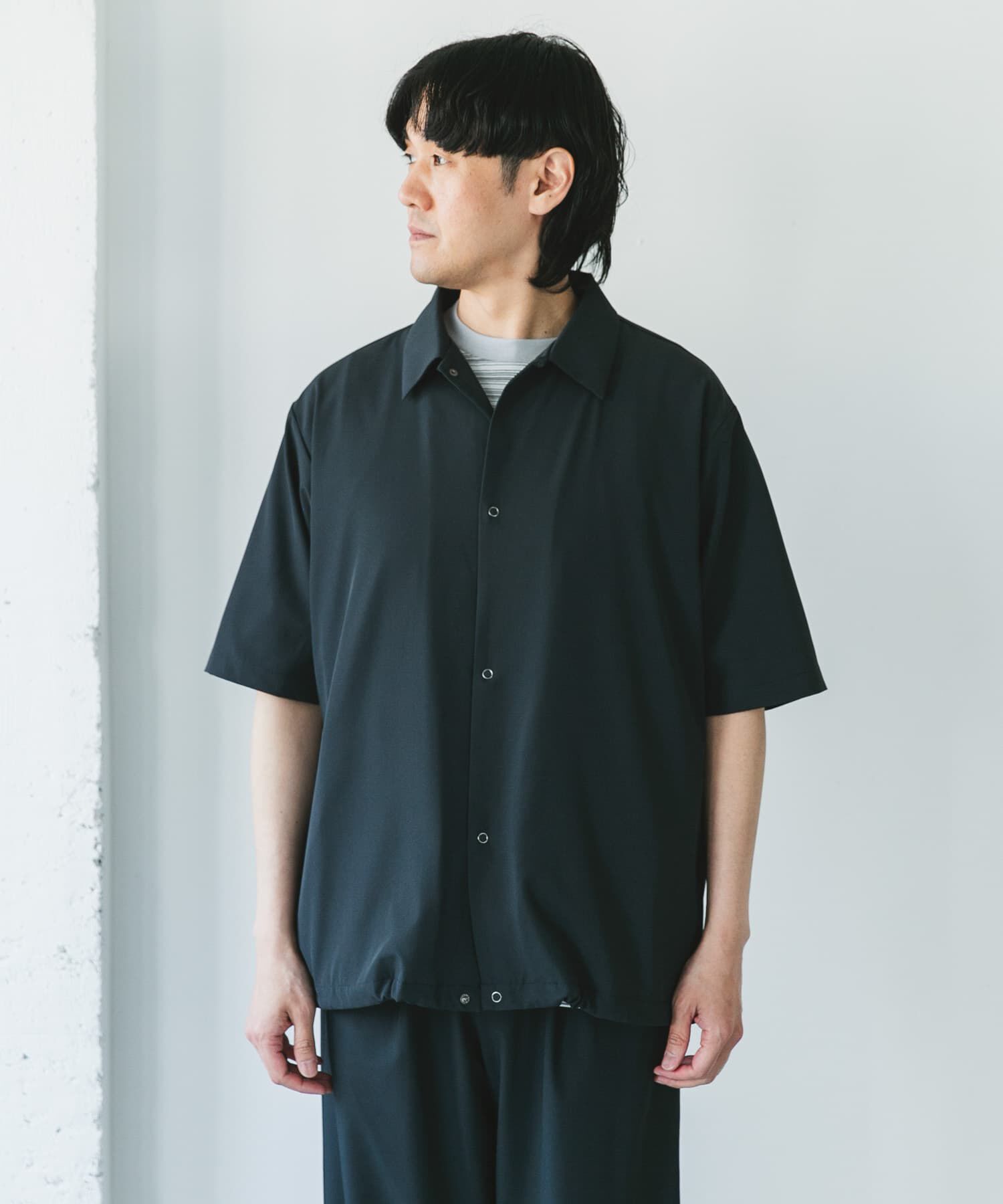 URBAN RESEARCH DOORS「『仁村紗和さん着用』『UR TECH』サマシェア シャツカーディガン」|シャツ・ブラウス|