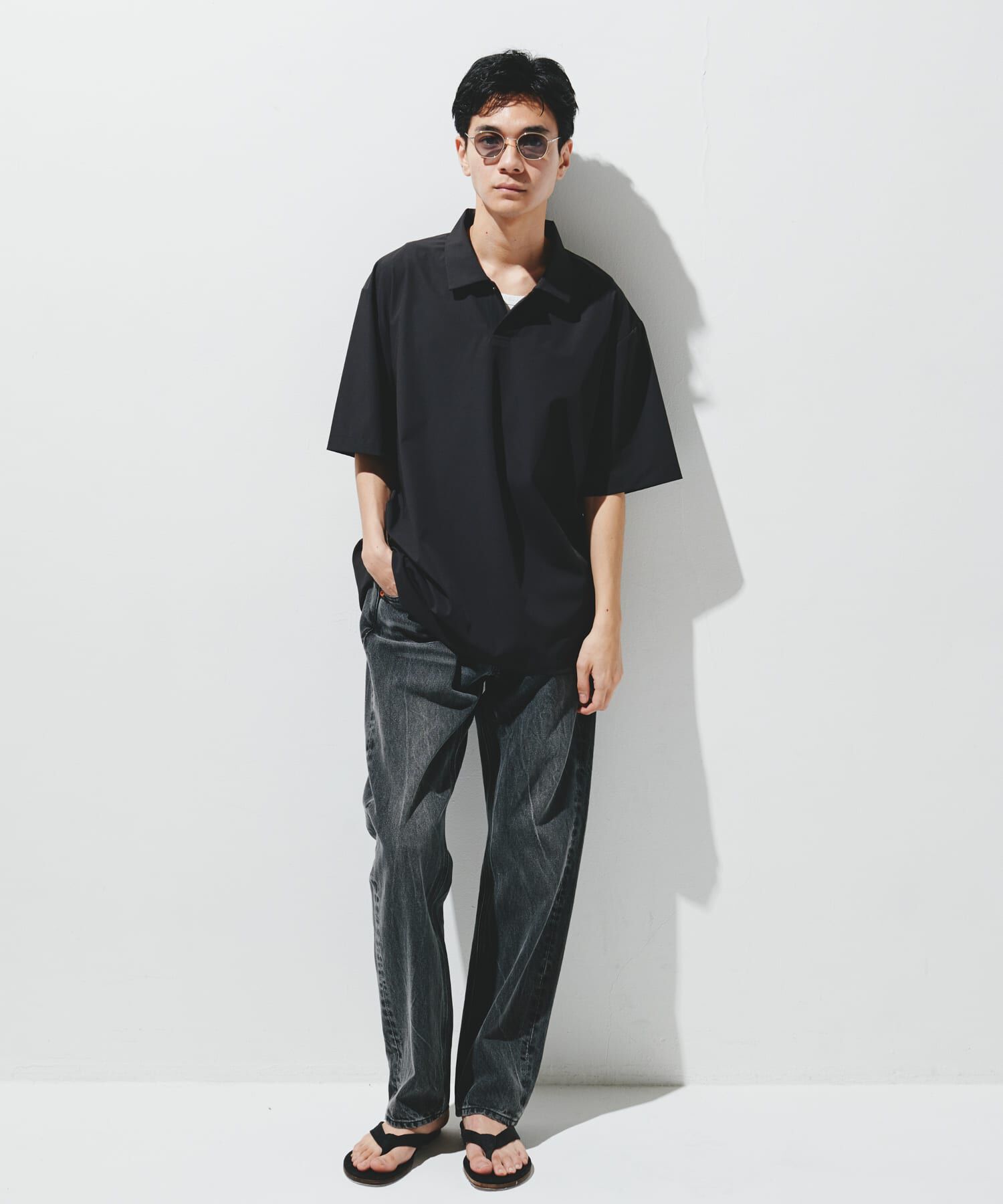 URBAN RESEARCH DOORS「『UR TECH』サマシェア ポロシャツ」|ポロシャツ|