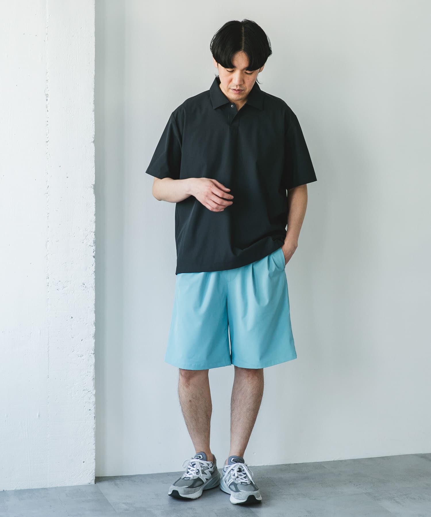 URBAN RESEARCH DOORS「『UR TECH』サマシェア ポロシャツ」|ポロシャツ|