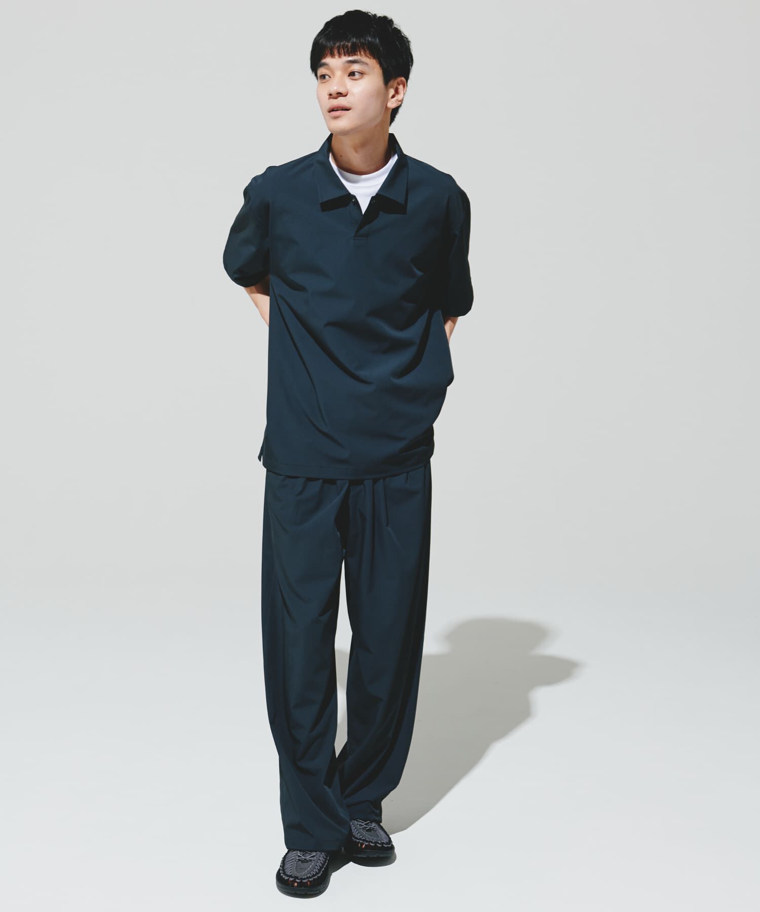 URBAN RESEARCH DOORS「『UR TECH』サマシェア ポロシャツ」|ポロシャツ|