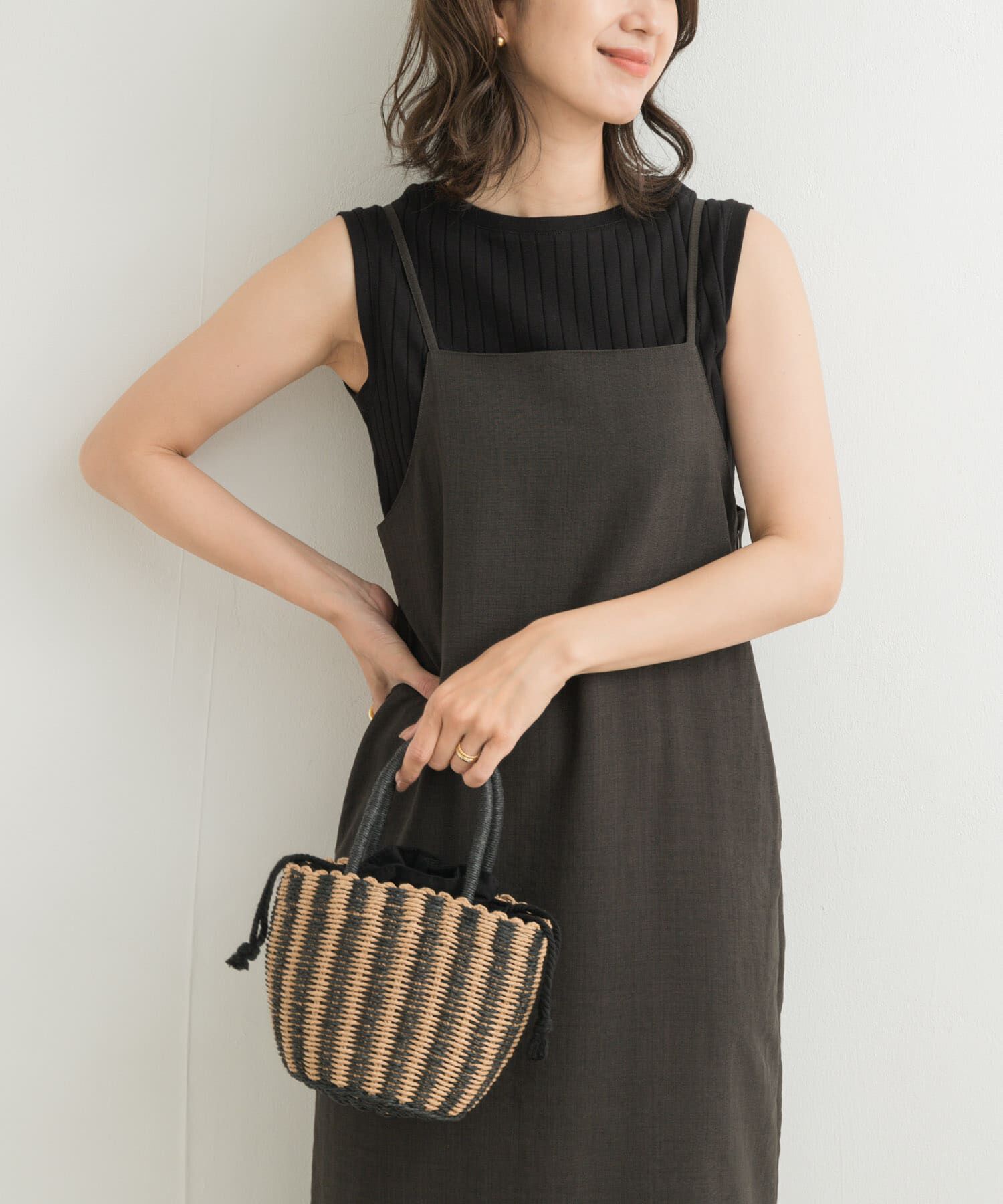 URBAN RESEARCH DOORS「ストレートキャミワンピース」|ワンピース|