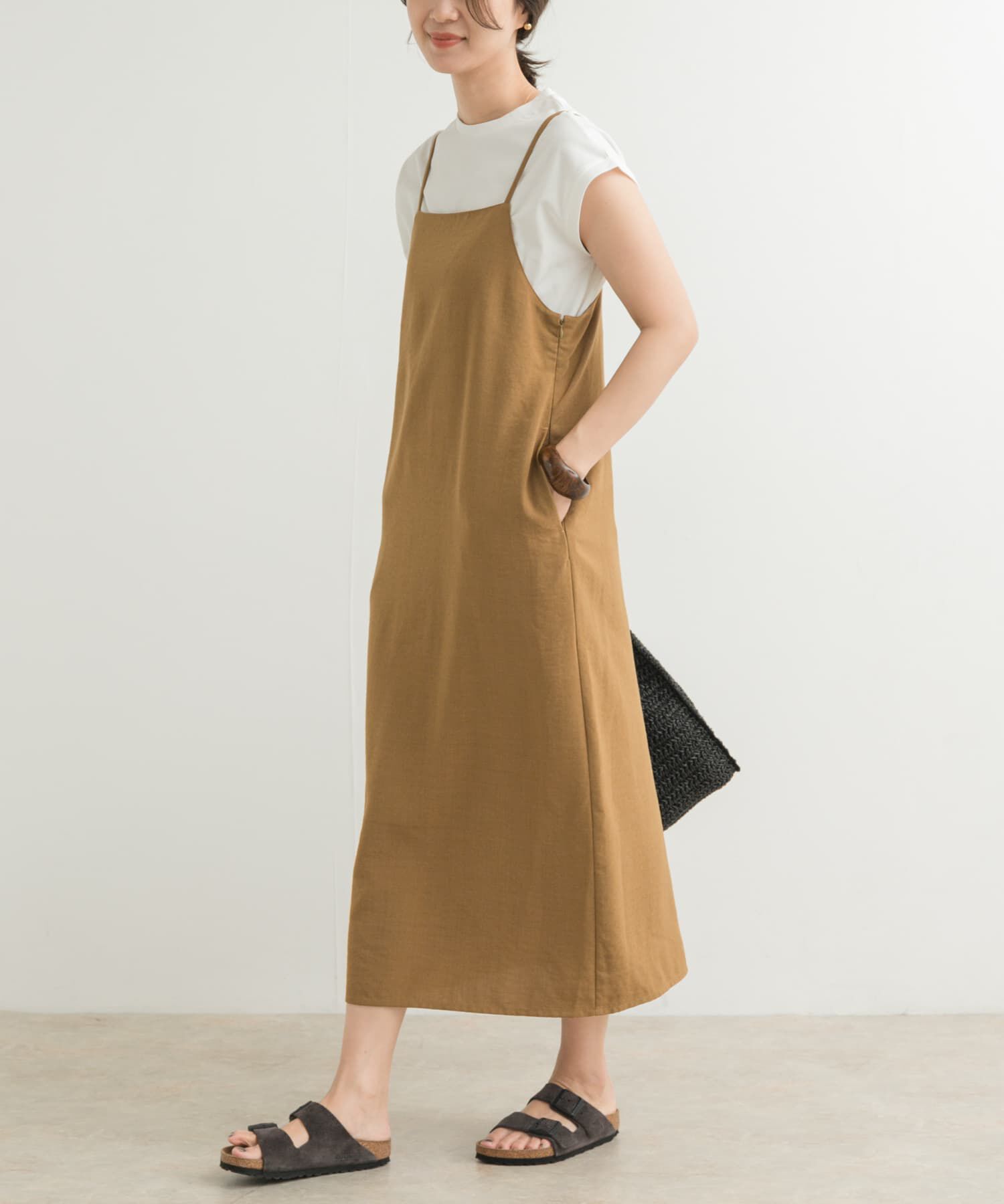 URBAN RESEARCH DOORS「ストレートキャミワンピース」|ワンピース|