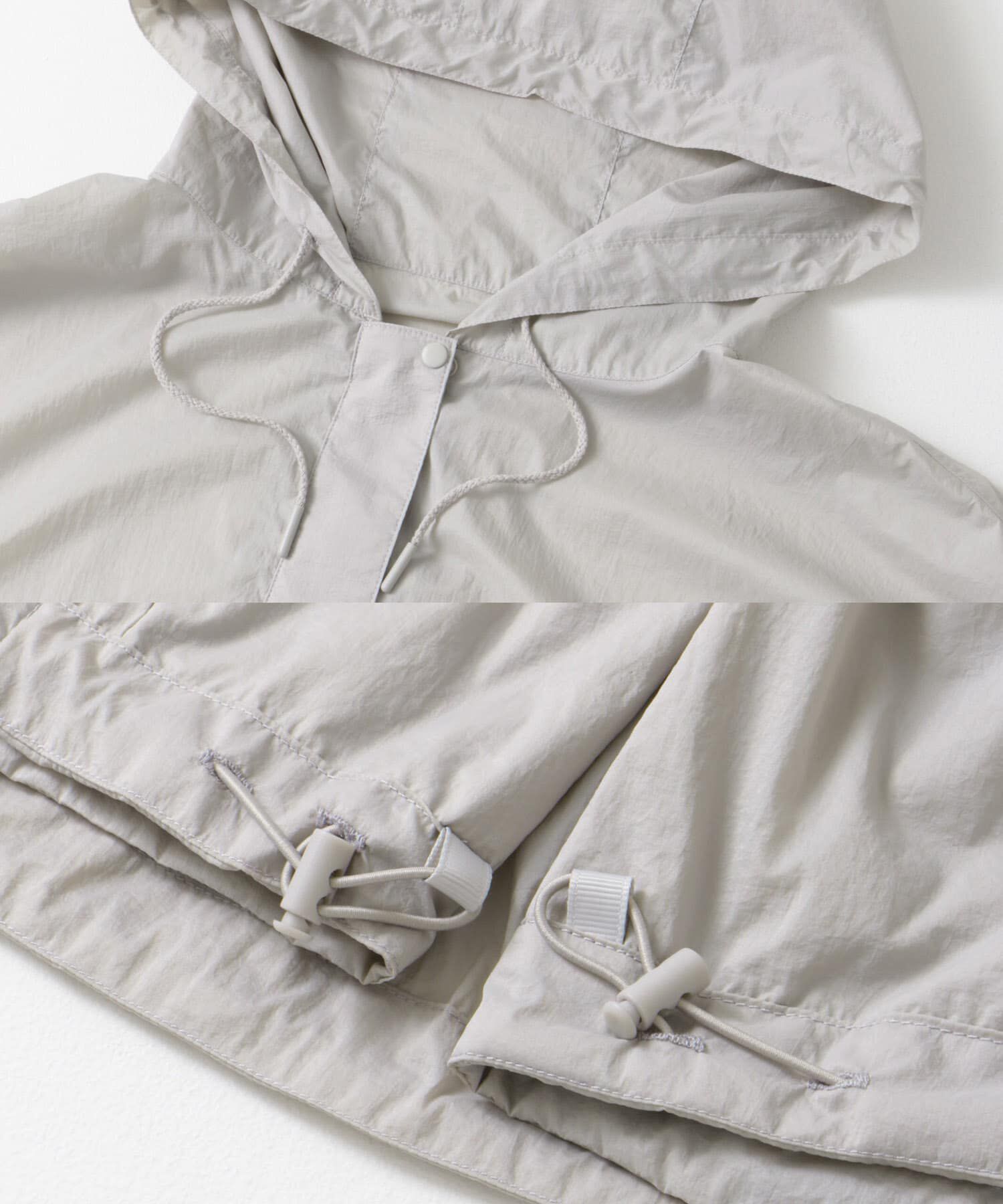 URBAN RESEARCH DOORS「『UR TECH』ポケッタブル撥水フレアパーカー」|アウトドア|