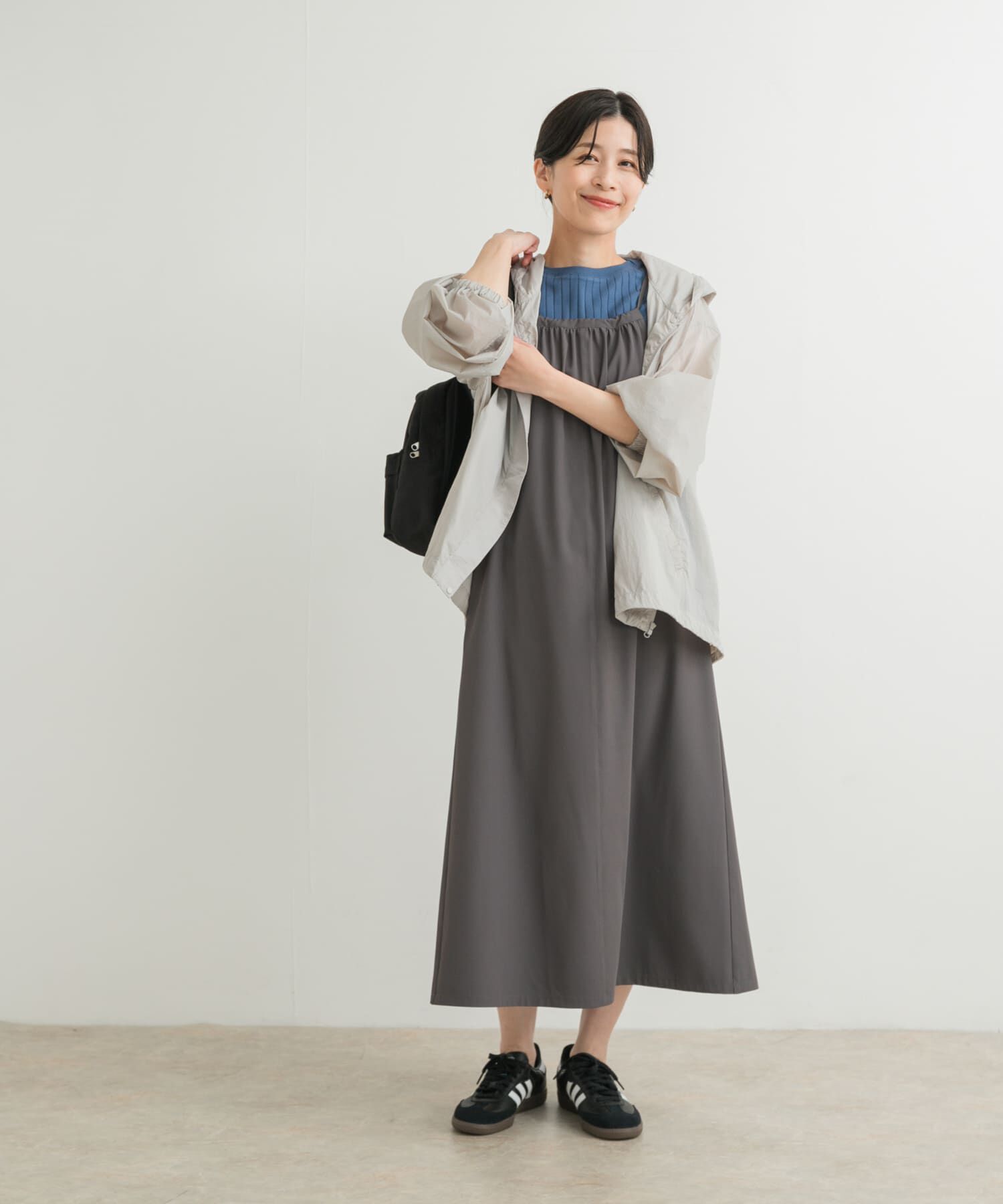 URBAN RESEARCH DOORS「『UR TECH』ポケッタブル撥水フレアパーカー」|アウトドア|