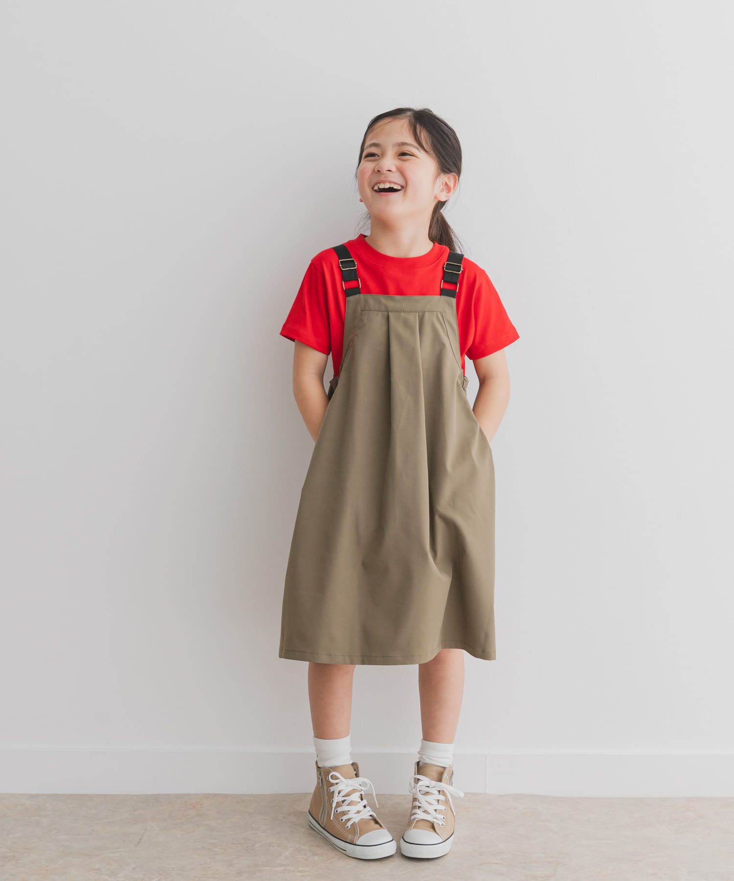 URBAN RESEARCH DOORS「『親子リンク』『UR TECH POLIsh POLI』撥水ワンピース(KIDS)」|ワンピース|