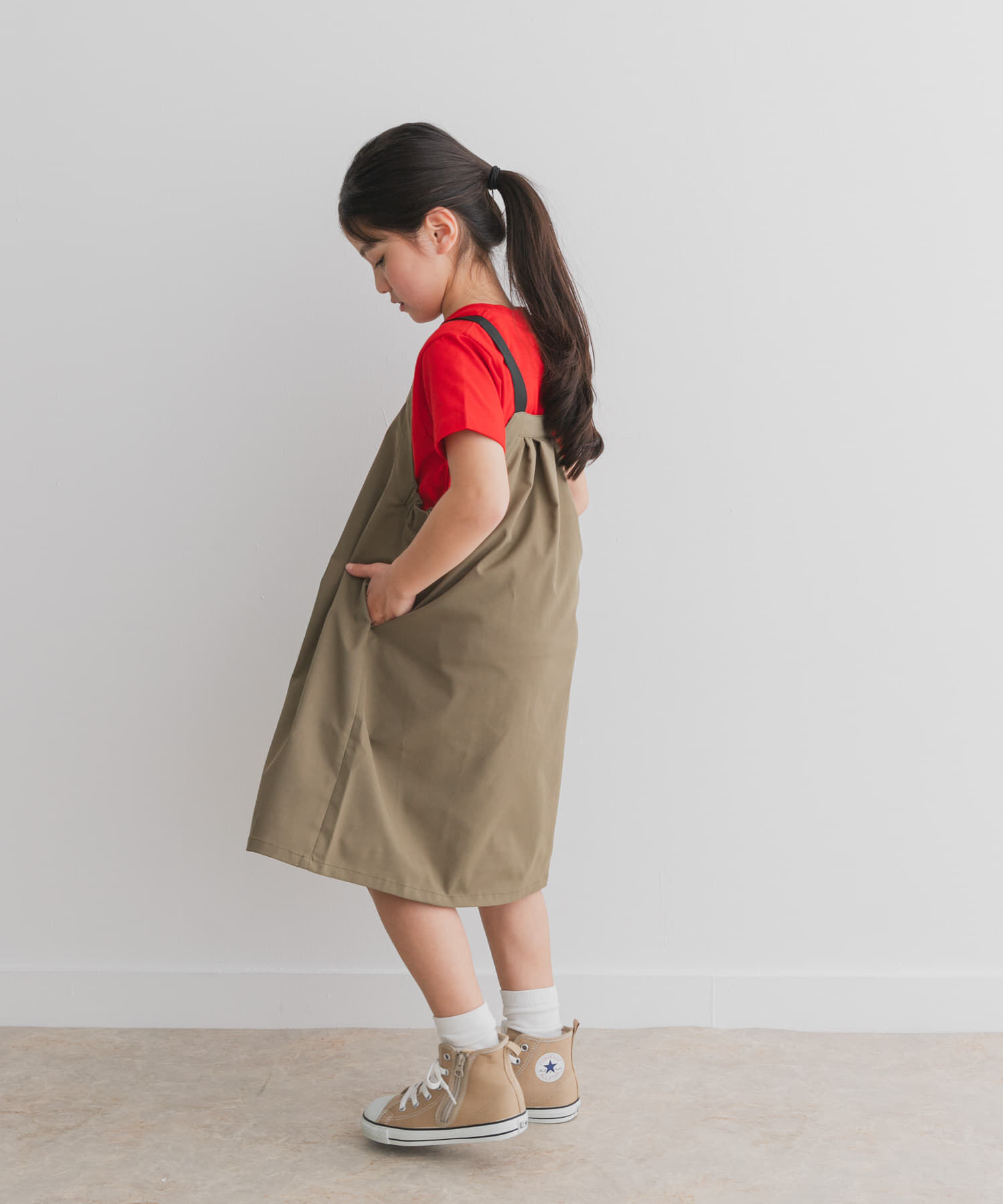 URBAN RESEARCH DOORS「『親子リンク』『UR TECH POLIsh POLI』撥水ワンピース(KIDS)」|ワンピース|