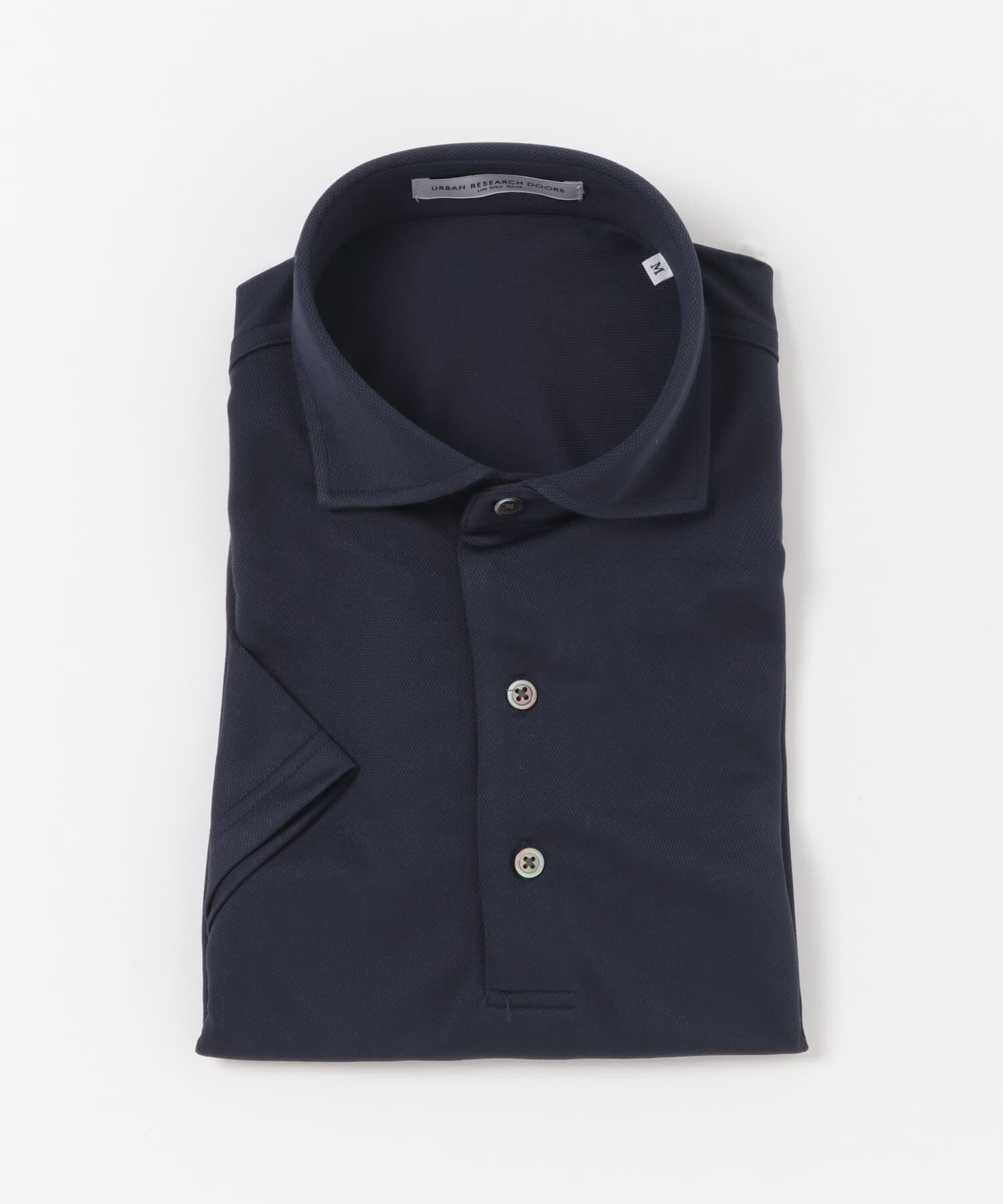 URBAN RESEARCH DOORS「『イージーケア/速乾性』LIFE STYLE TAILOR　トリコット半袖プルオーバー」|シャツ・ブラウス|