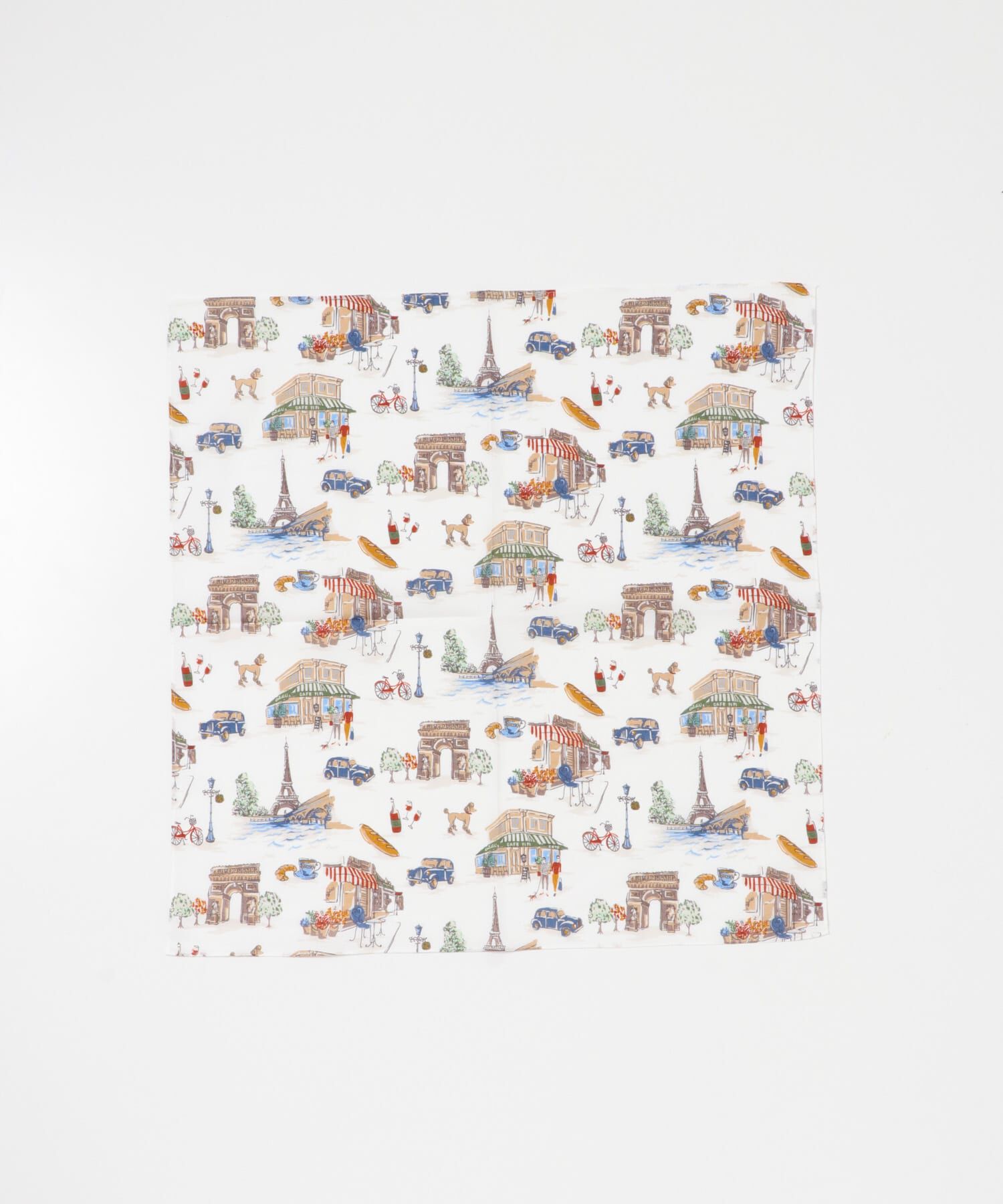 URBAN RESEARCH DOORS「LIFE STYLE TAILOR　モチーフ柄コットンハンカチ」|ハンカチ|