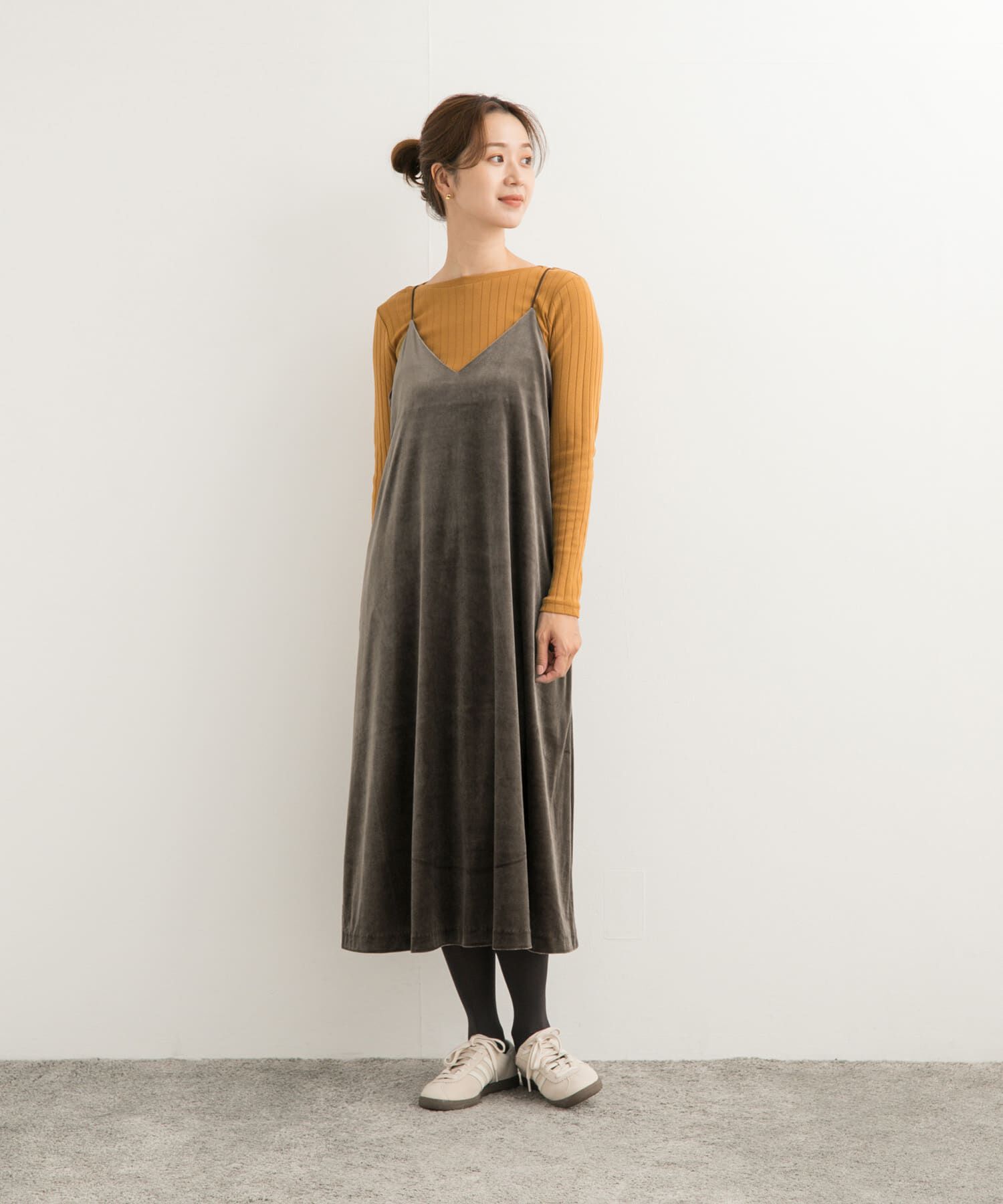 URBAN RESEARCH DOORS「Le GLAZIK　キャミソールドレス」|ワンピース|