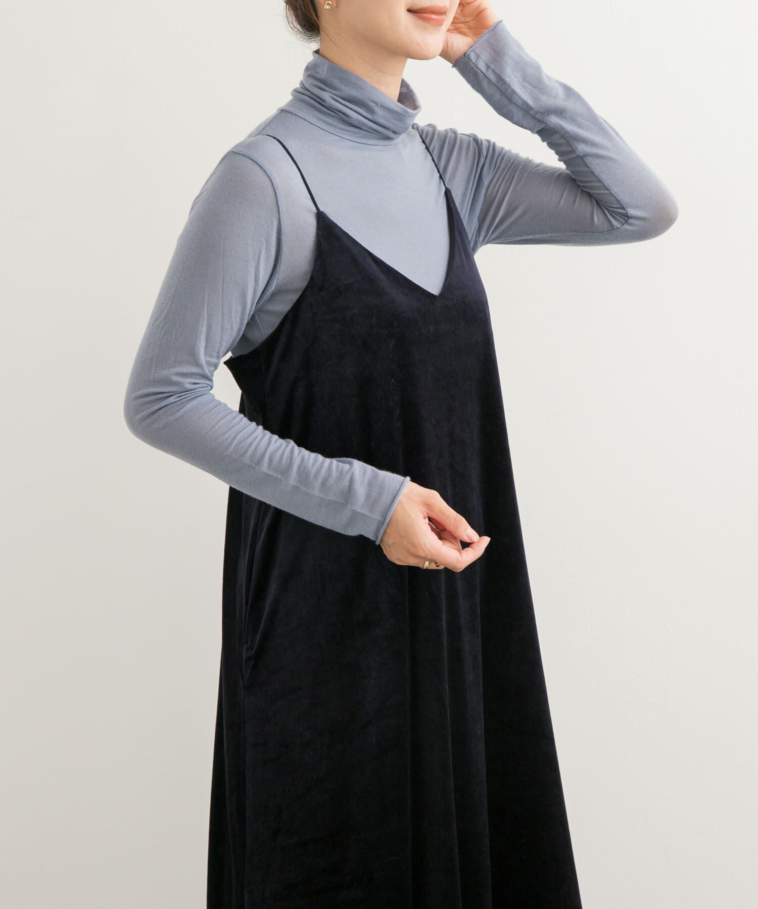 URBAN RESEARCH DOORS「Le GLAZIK　キャミソールドレス」|ワンピース|