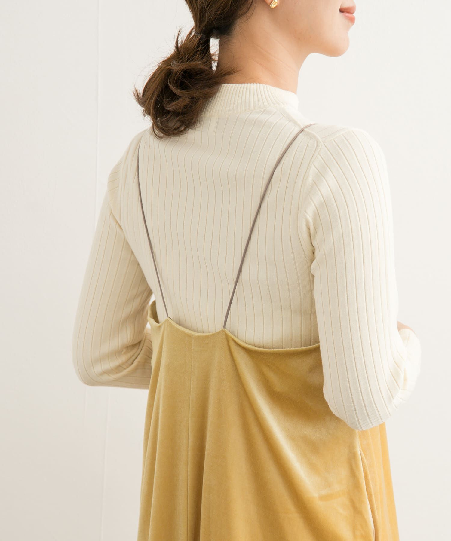 URBAN RESEARCH DOORS「Le GLAZIK　キャミソールドレス」|ワンピース|