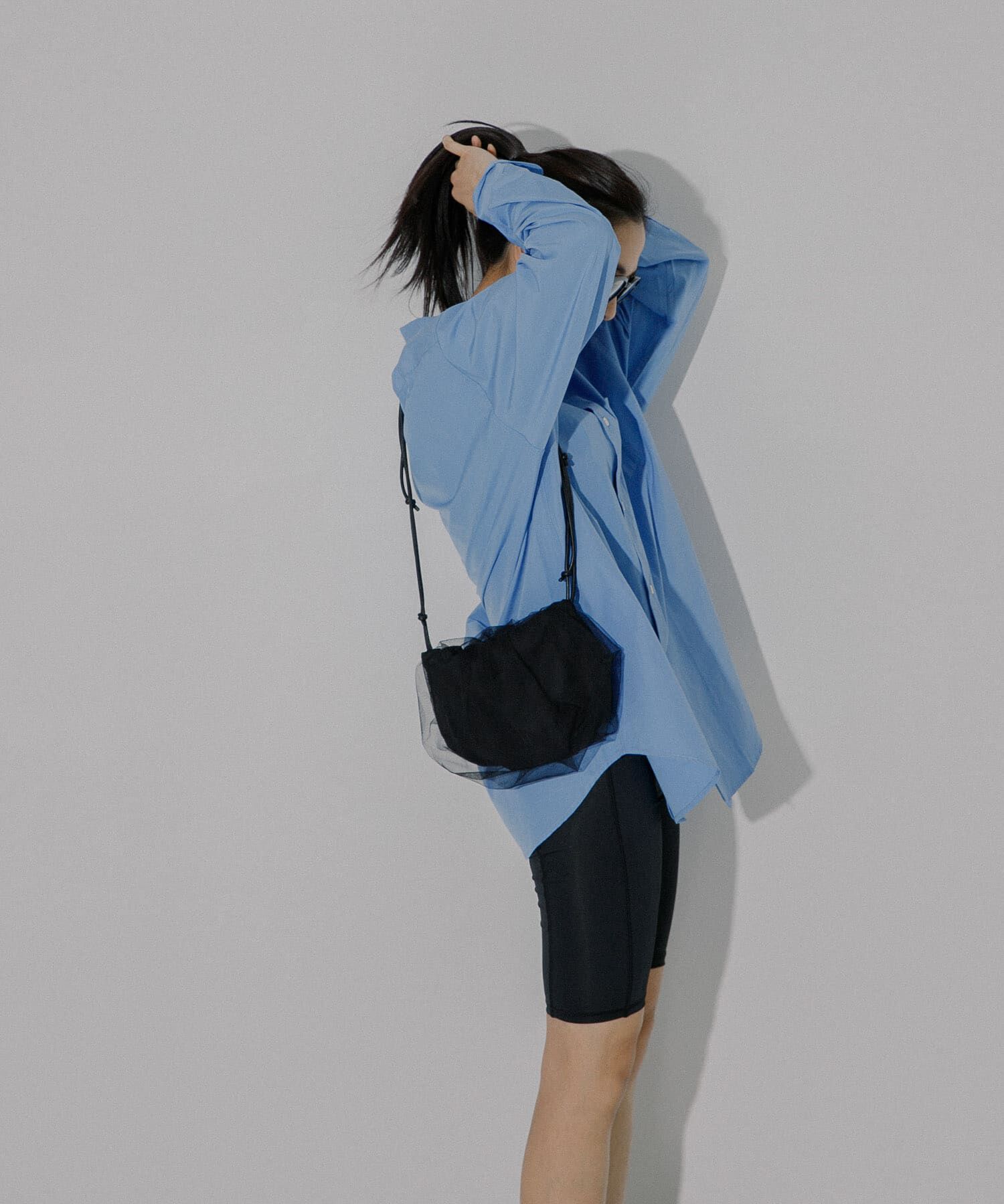 RODE SKO「hun RODESKO　Tulle mini」|ショルダー・メッセンジャー|ブラック