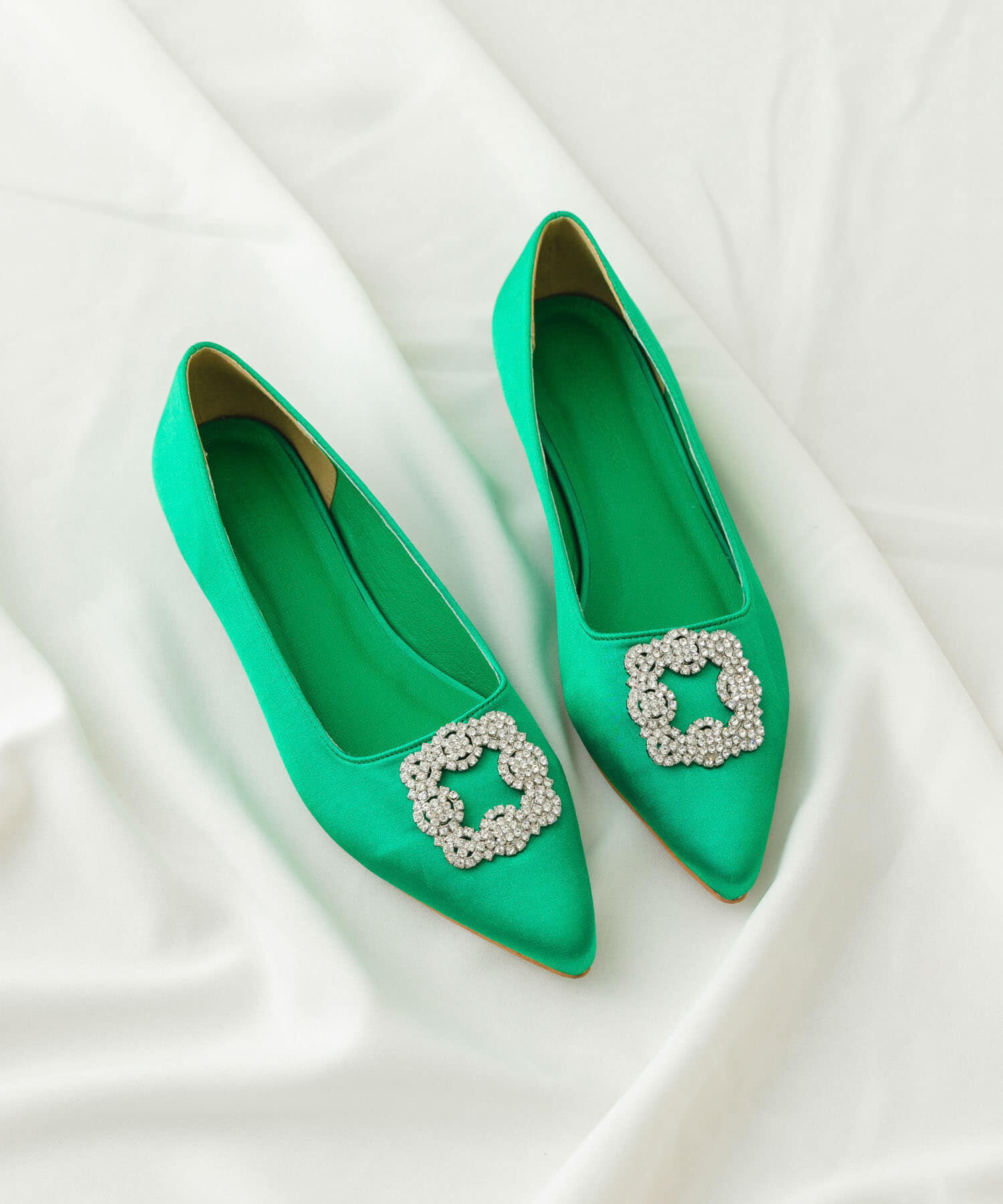 RODE SKO「2センチビジュー付パンプス」|パンプス|