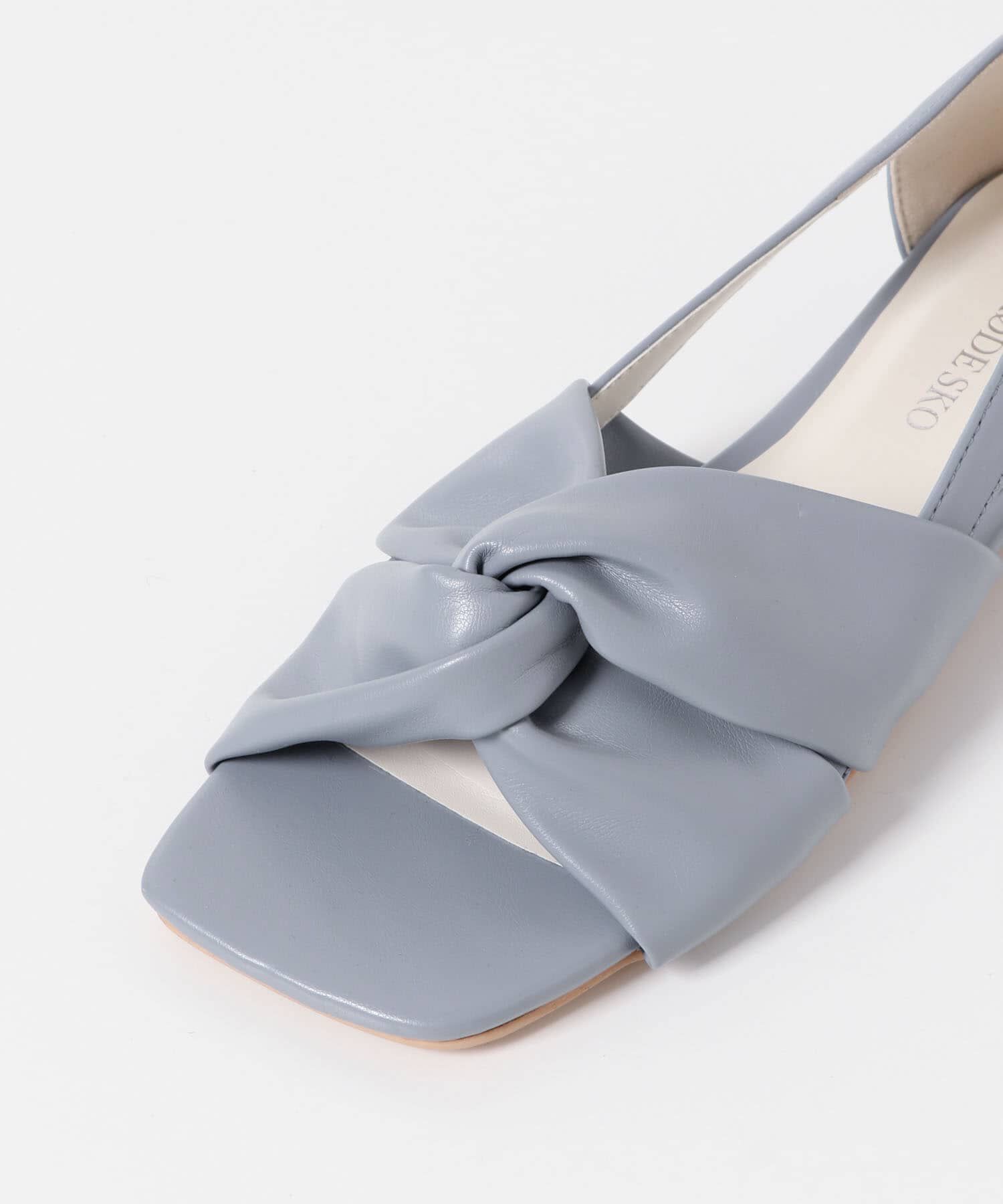 RODE SKO「ツイストオープントゥパンプス」|パンプス|