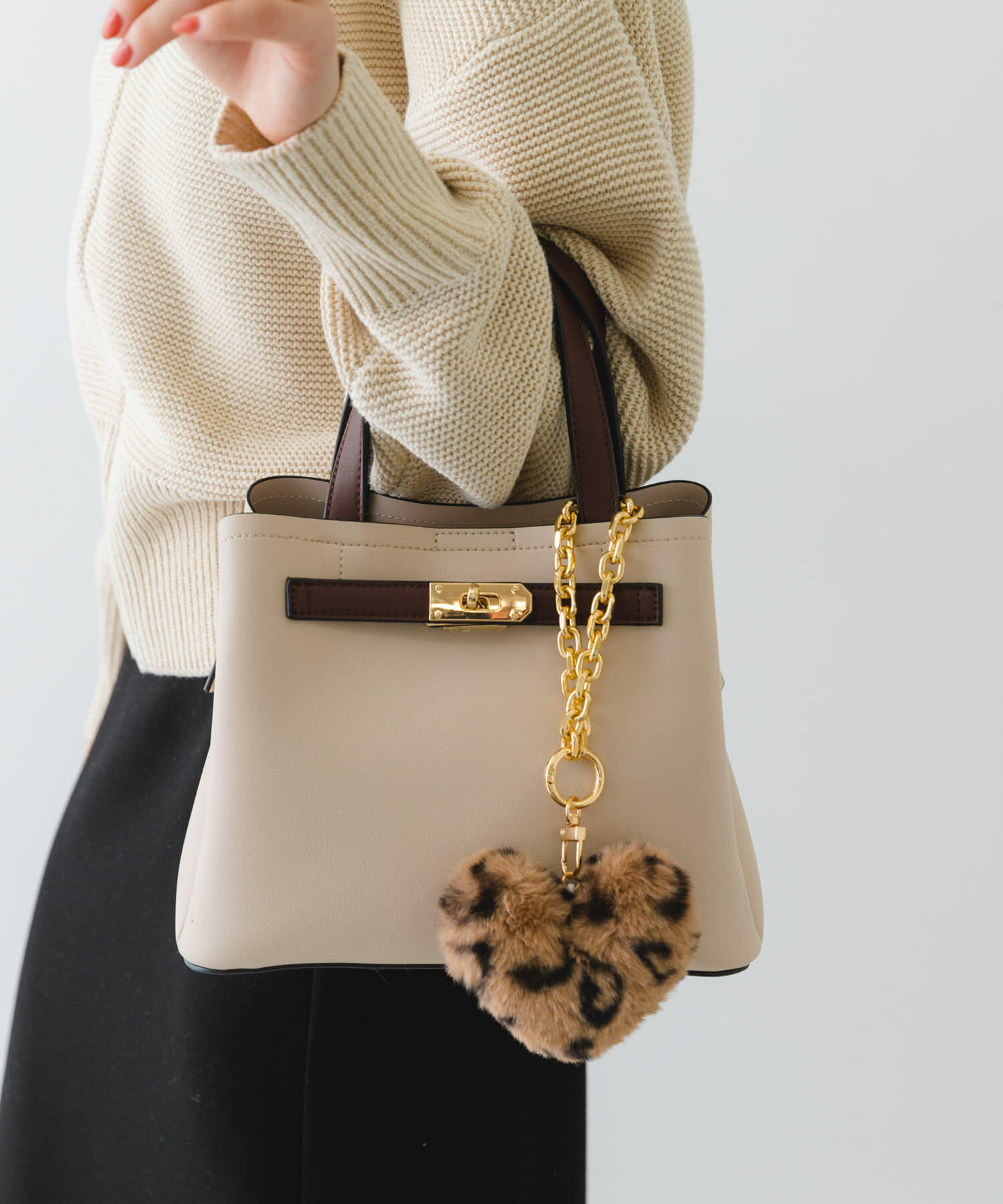 RODE SKO「フラッフィハートチャーム」|チャーム・キーホルダー|アニマル