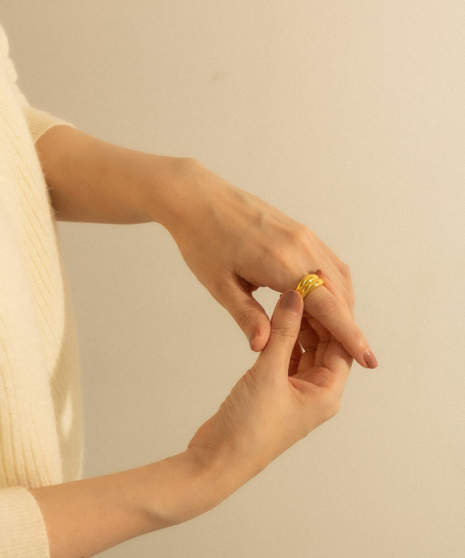 SMELLY「SMELLY so&rsquo;　wavy nuance ring」|リング|