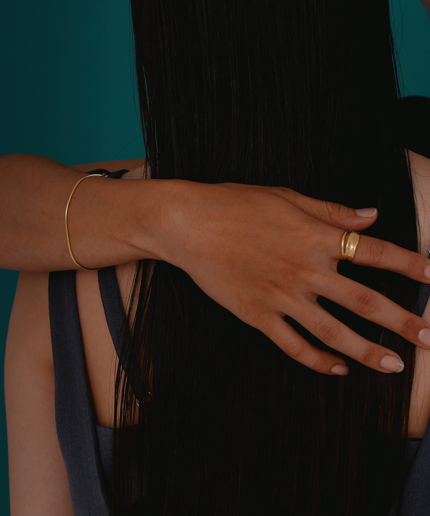 SMELLY「SMELLY so&rsquo;　double line ring」|リング|