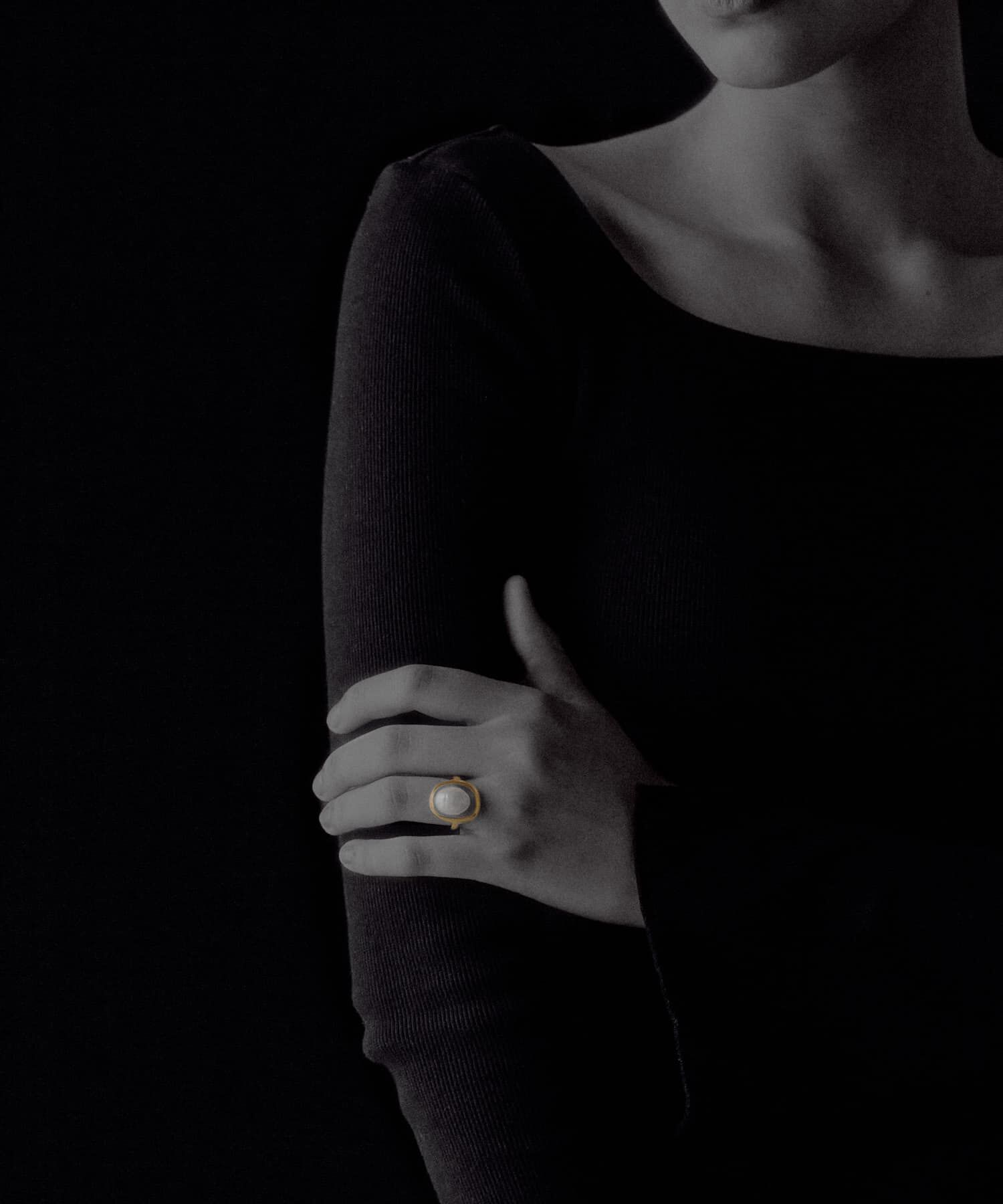 SMELLY「SMELLY so&rsquo;　pearl round ring」|リング|