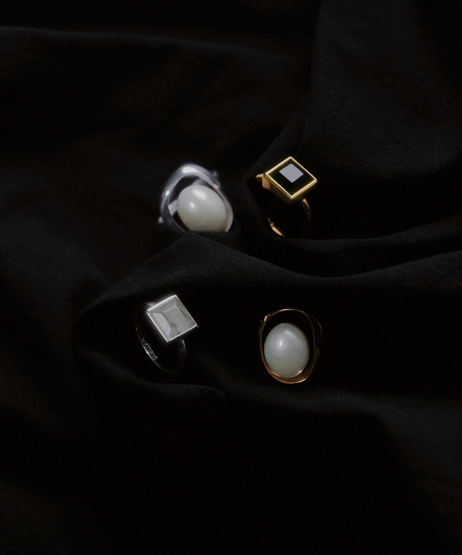 SMELLY「SMELLY so&rsquo;　pearl round ring」|リング|