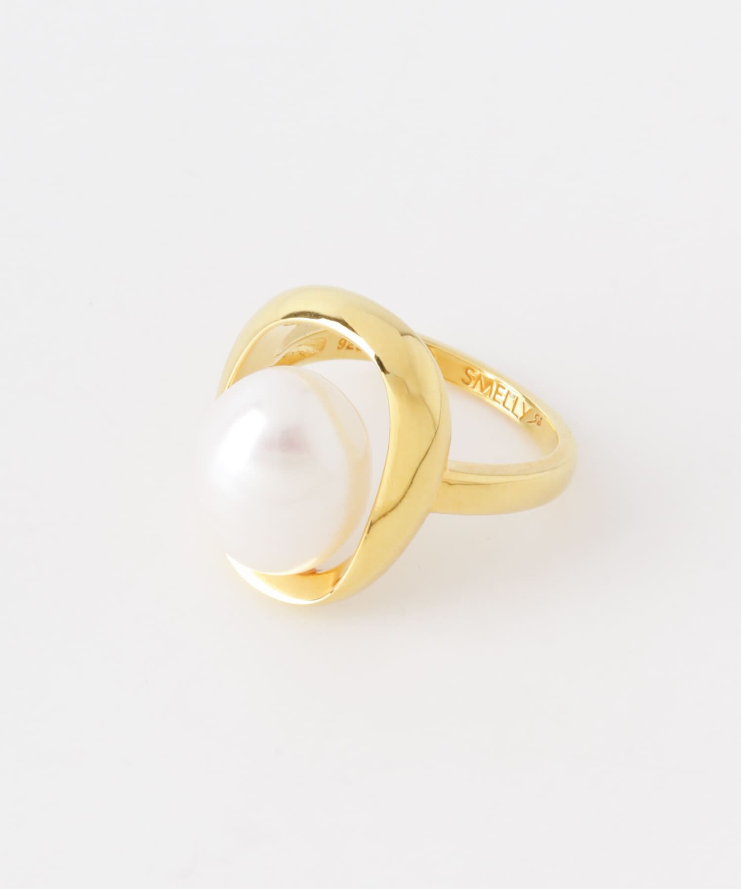 SMELLY「SMELLY so&rsquo;　pearl round ring」|リング|