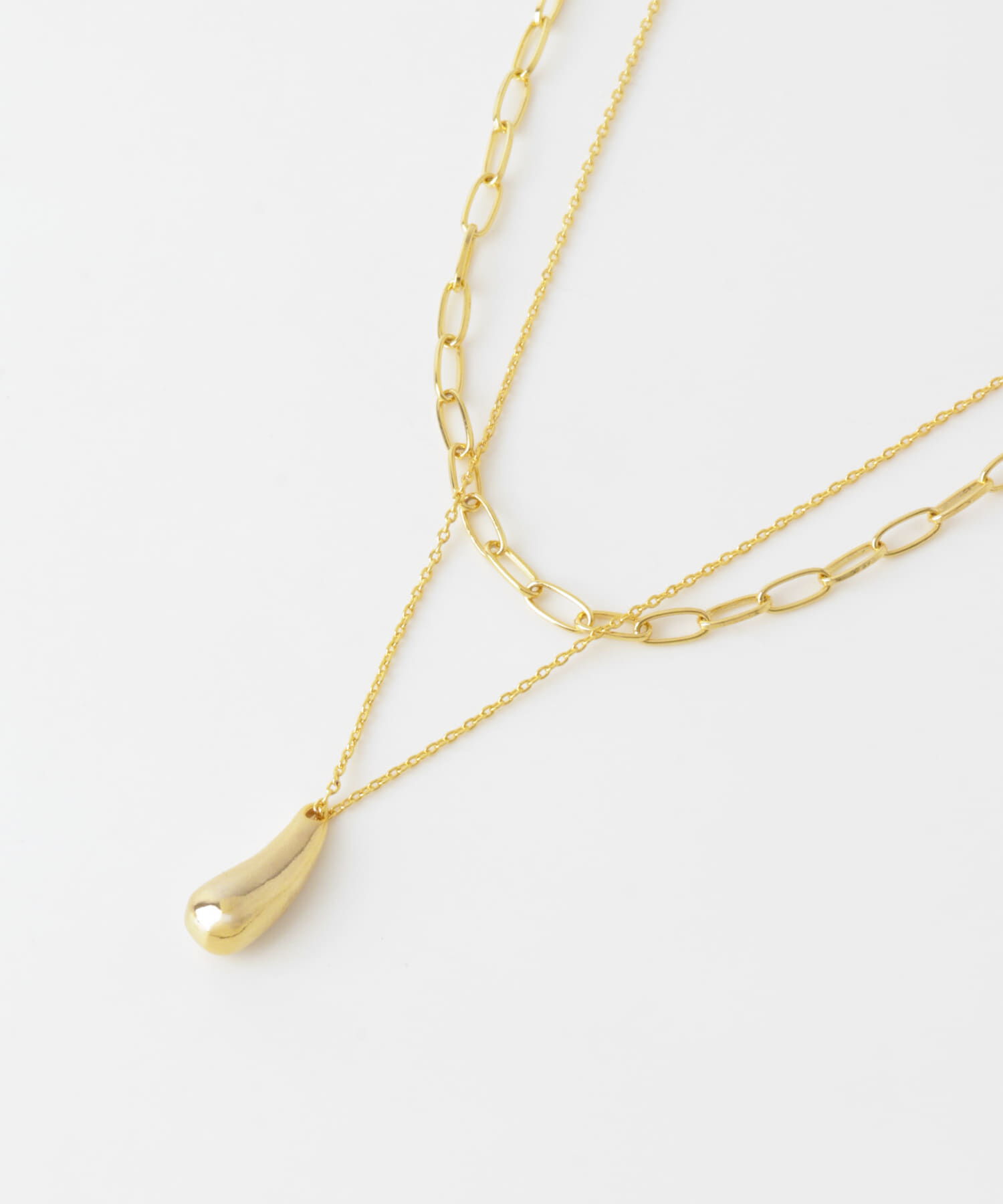 SMELLY「ドロップメタル2レンネックレス」|ネックレス|