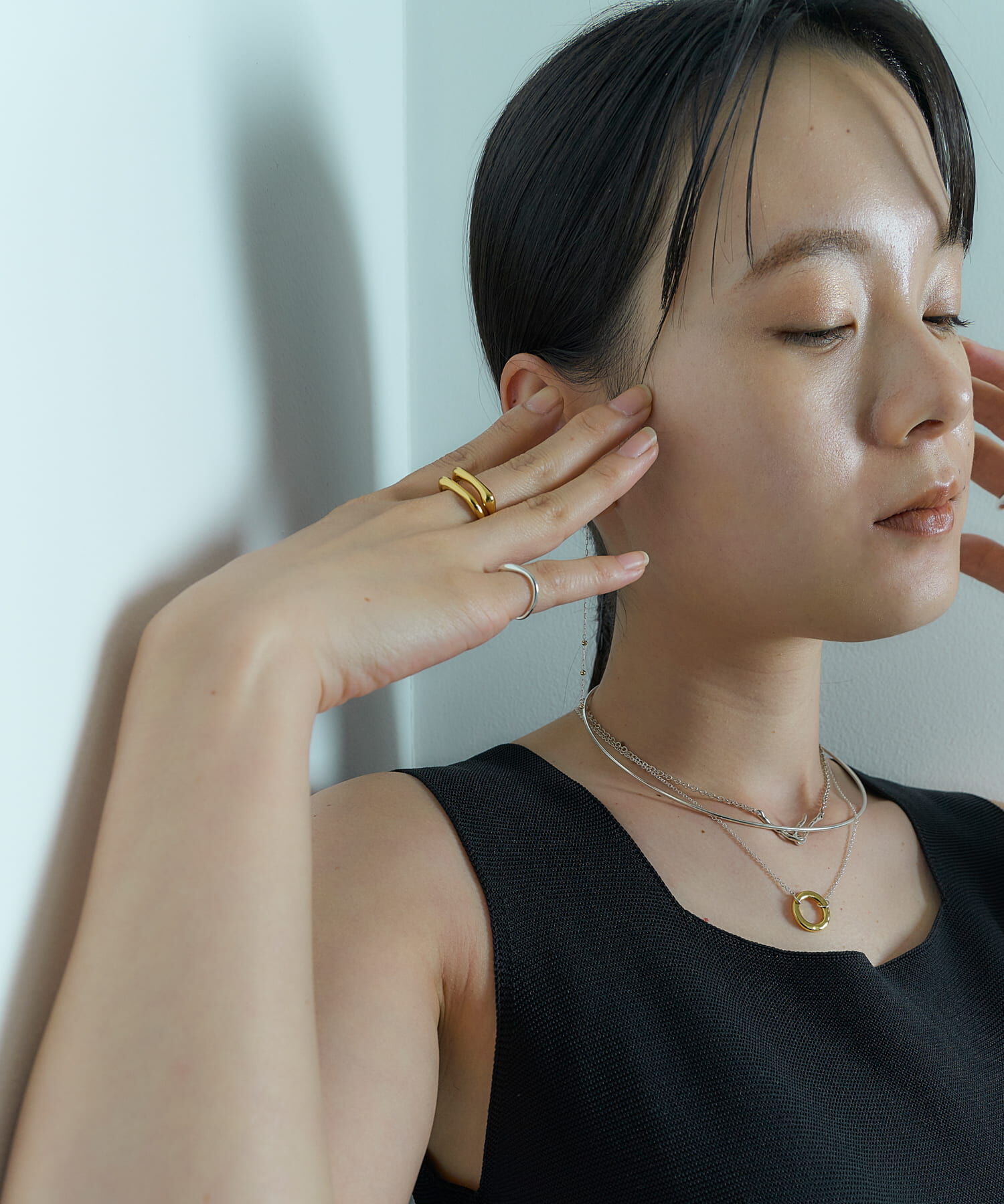 SMELLY「SMELLY so&rsquo;　dual line ring」|リング|