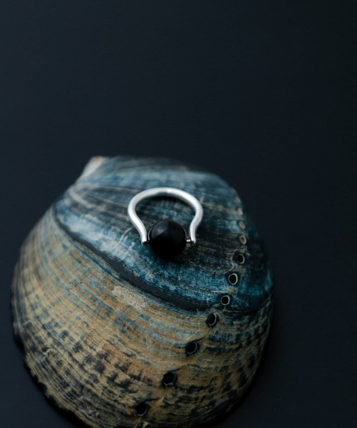 SMELLY「SMELLY so&rsquo;　onyx sphere ring」|リング|