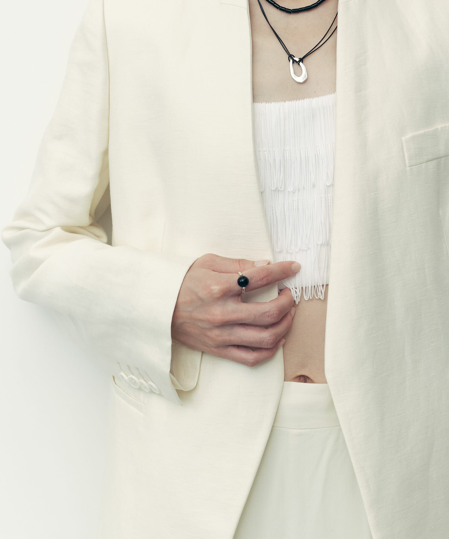 SMELLY「SMELLY so&rsquo;　onyx sphere ring」|リング|