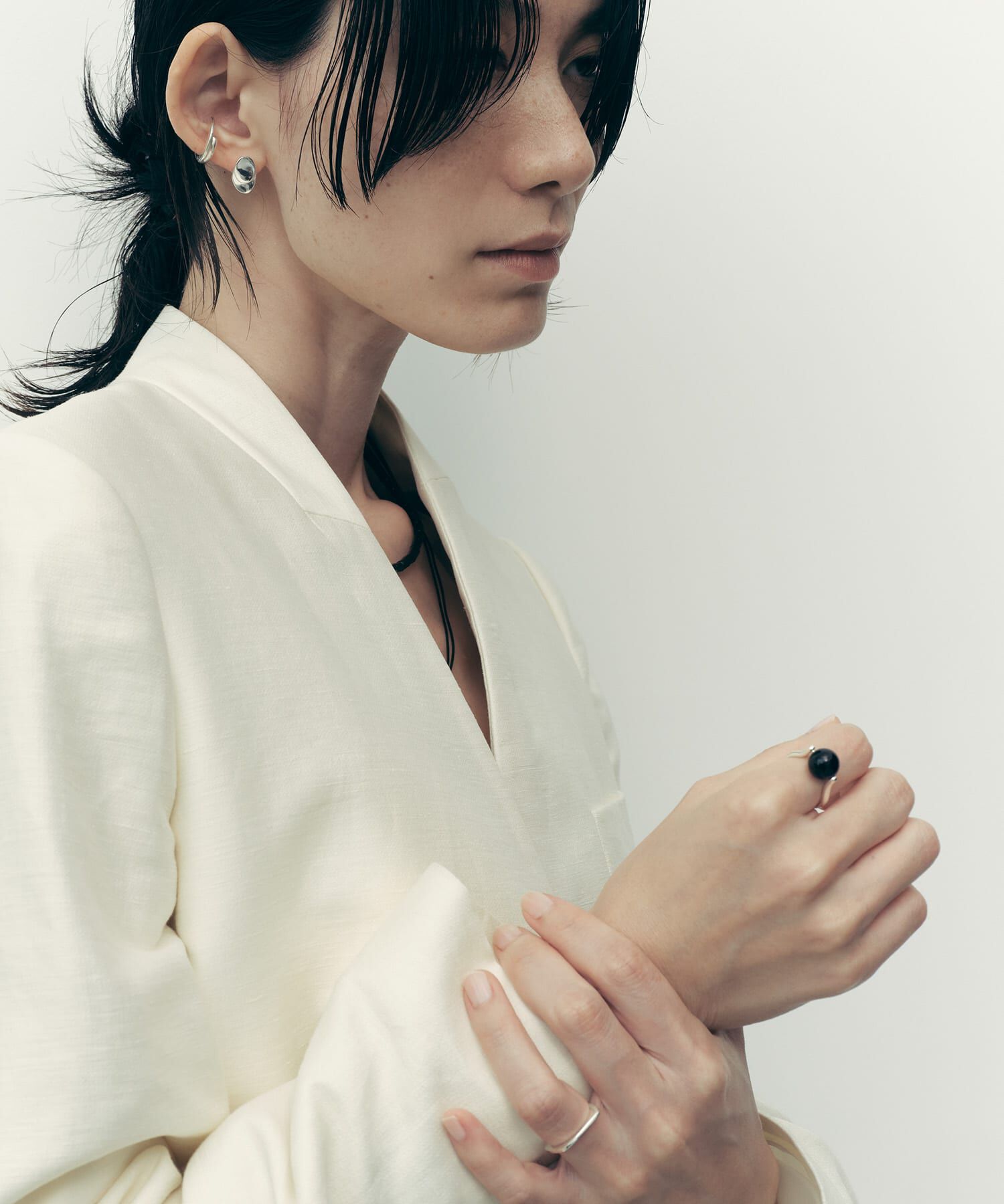 SMELLY「SMELLY so&rsquo;　onyx sphere ring」|リング|