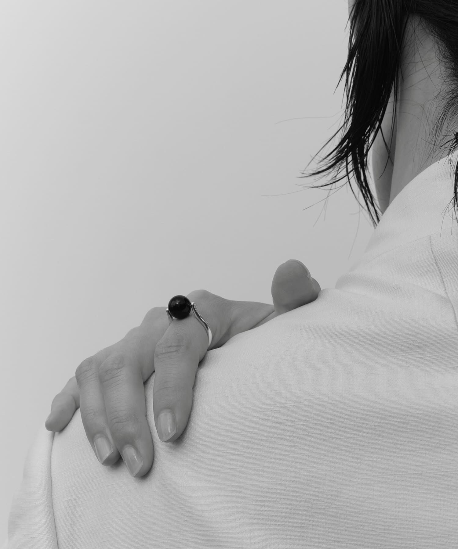 SMELLY「SMELLY so&rsquo;　onyx sphere ring」|リング|