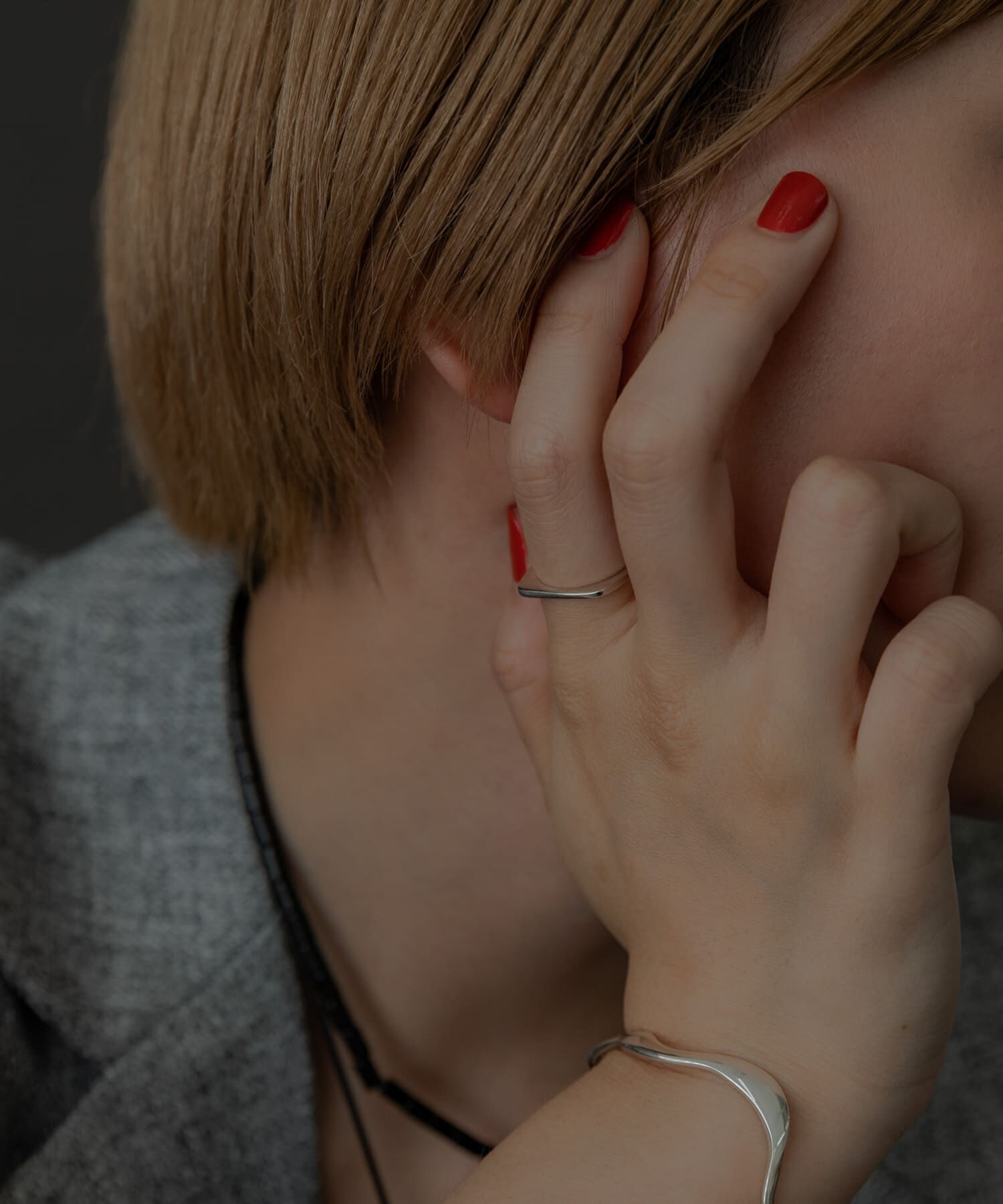 SMELLY「SMELLY so&rsquo;　square thin ring」|リング|