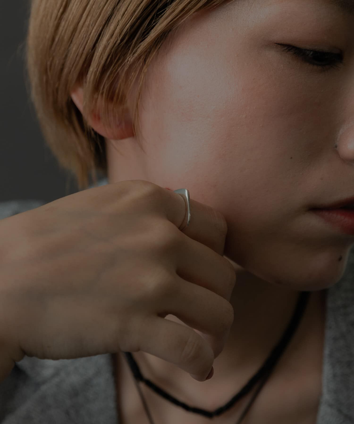 SMELLY「SMELLY so&rsquo;　square thin ring」|リング|