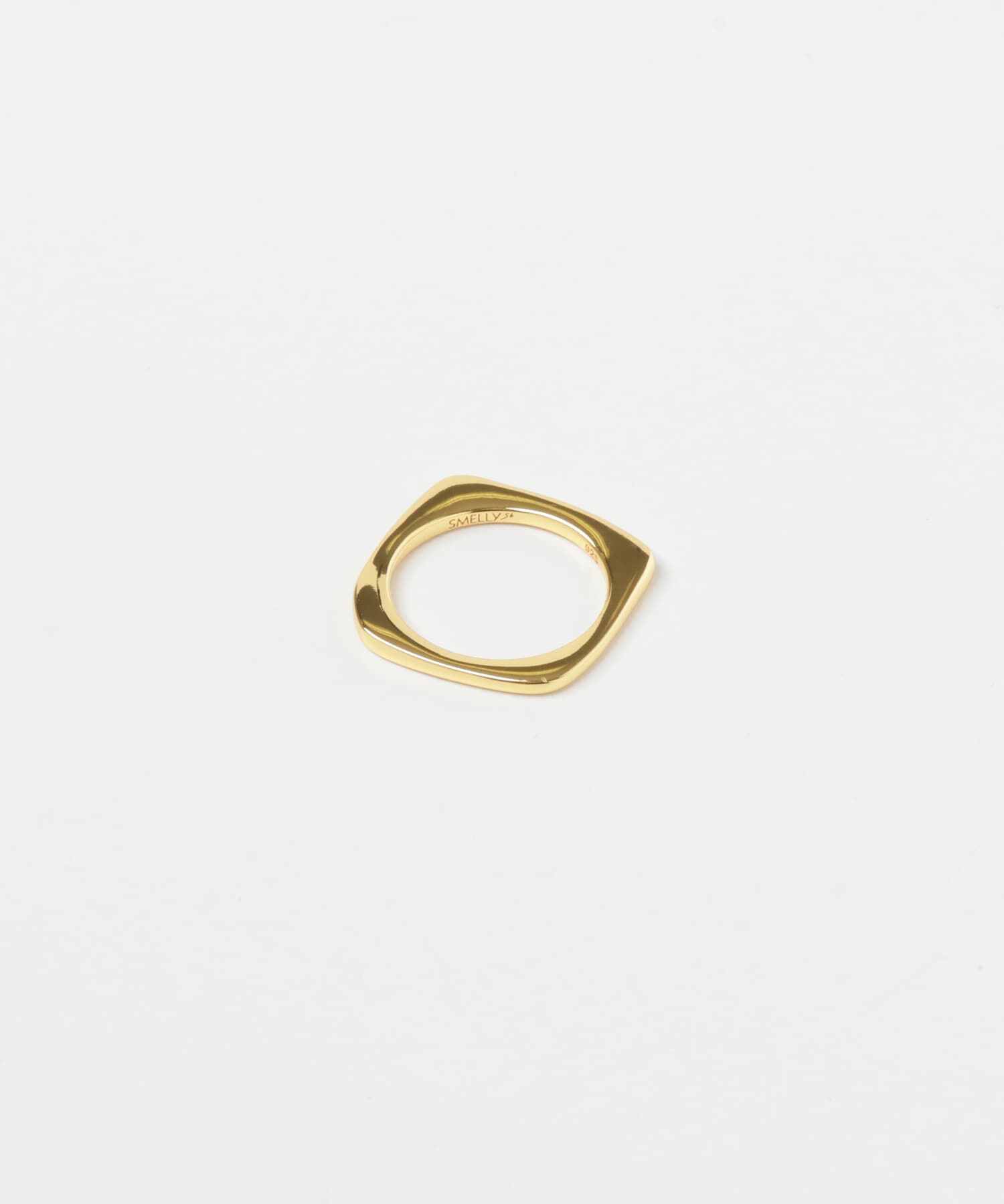 SMELLY「SMELLY so&rsquo;　square thin ring」|リング|