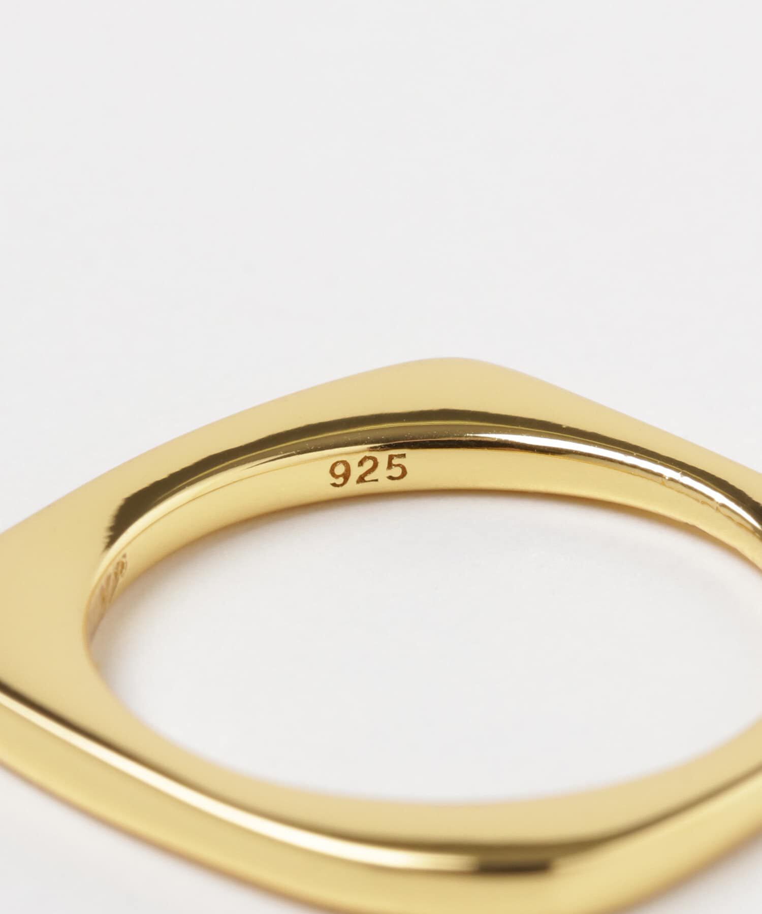 SMELLY「SMELLY so&rsquo;　square thin ring」|リング|