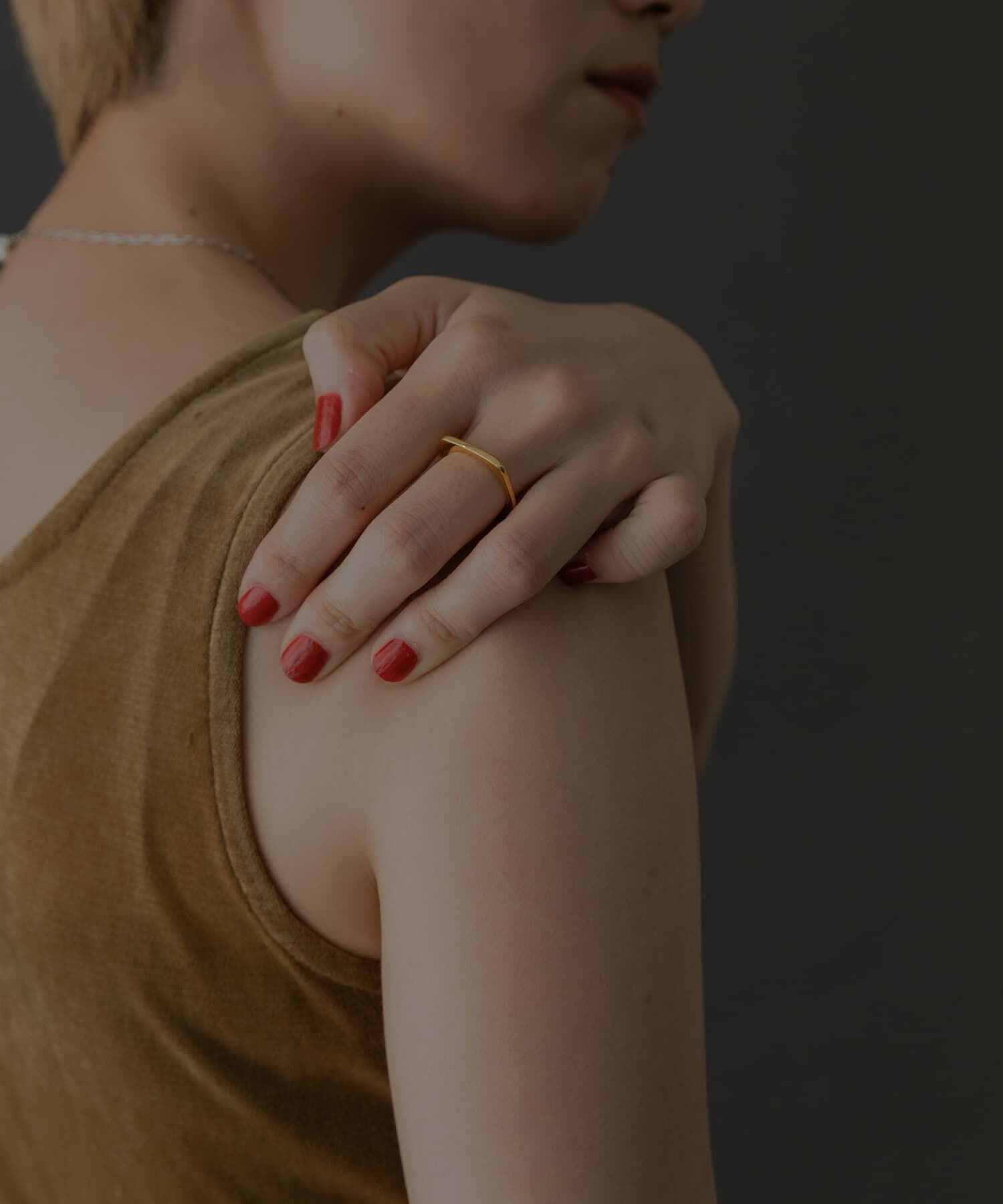 SMELLY「SMELLY so&rsquo;　square thin ring」|リング|