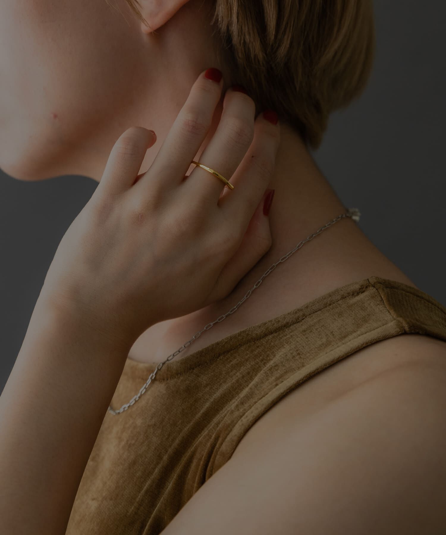 SMELLY「SMELLY so&rsquo;　square thin ring」|リング|