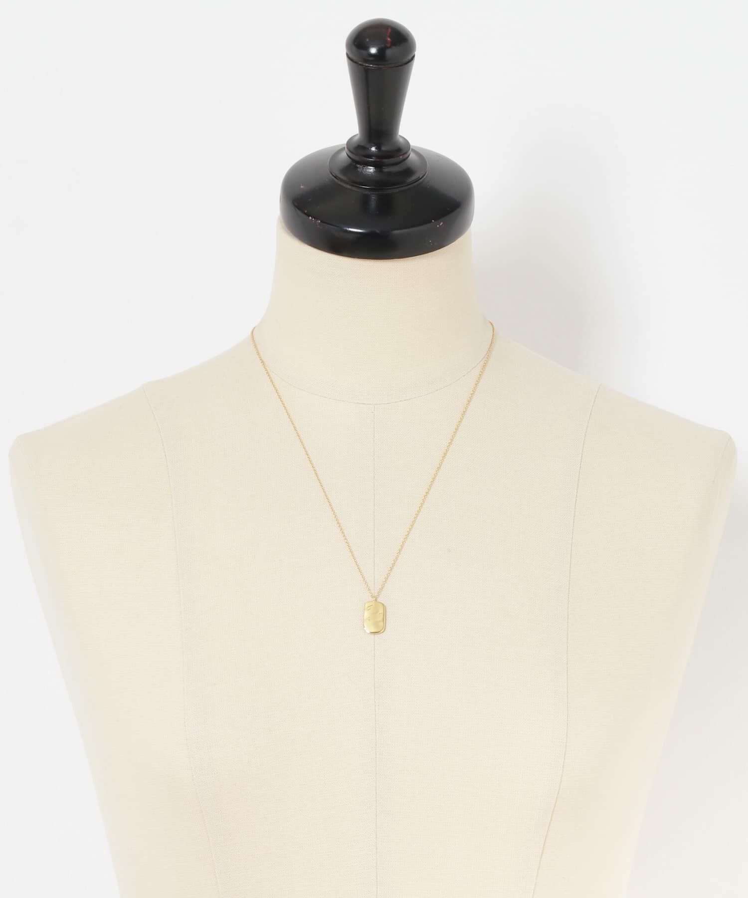 SMELLY「SMELLY so&rsquo;　rectangle plate necklace」|ネックレス|