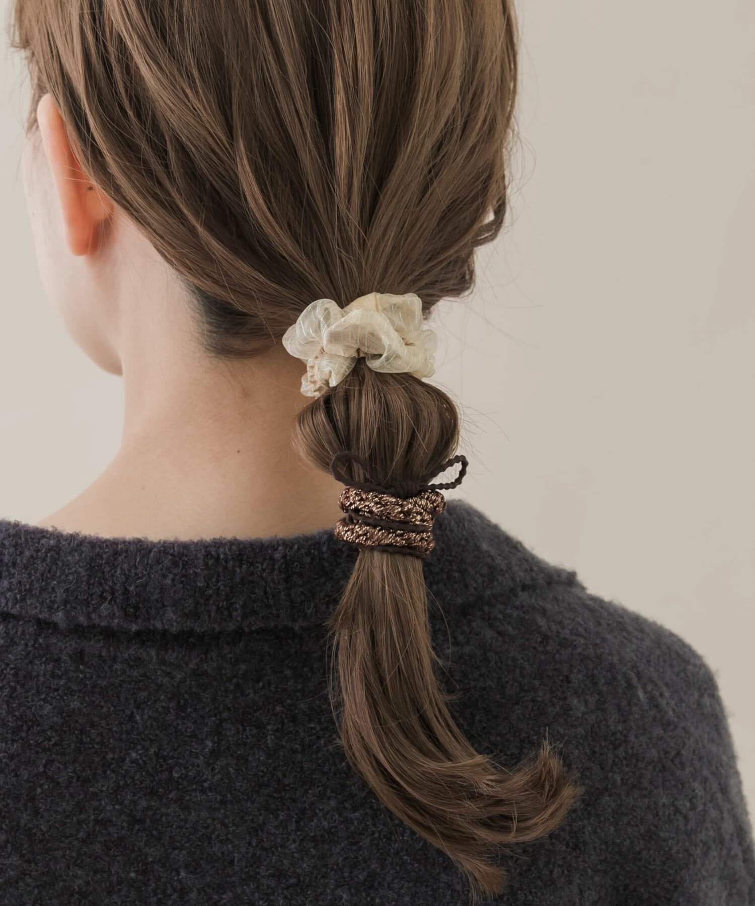 SMELLY「シアーゴムセット」|ヘアゴム・シュシュ|