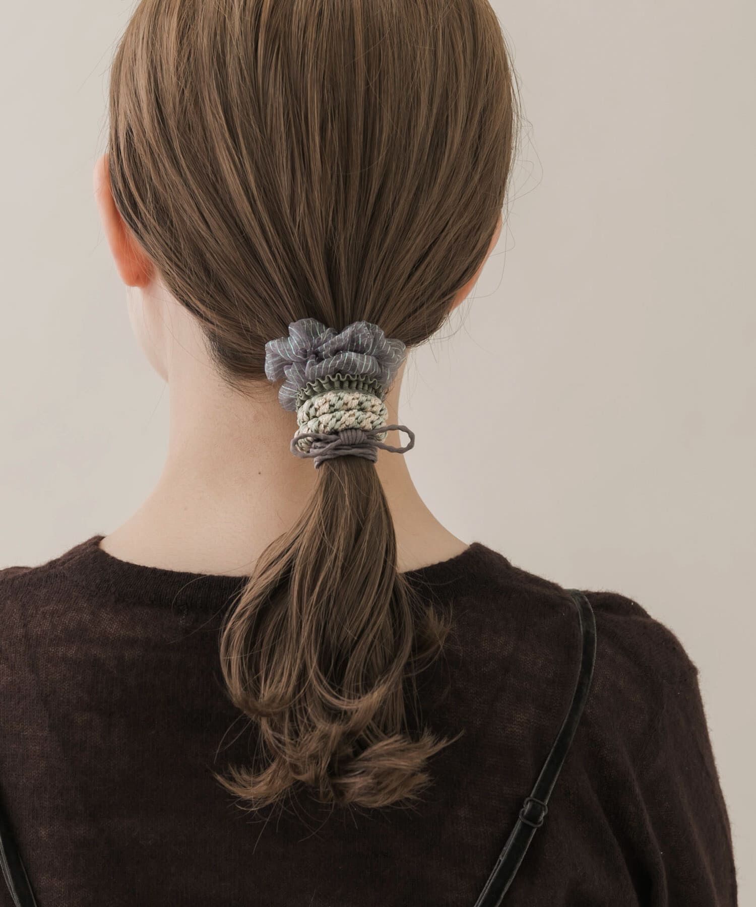 SMELLY「シアーゴムセット」|ヘアゴム・シュシュ|