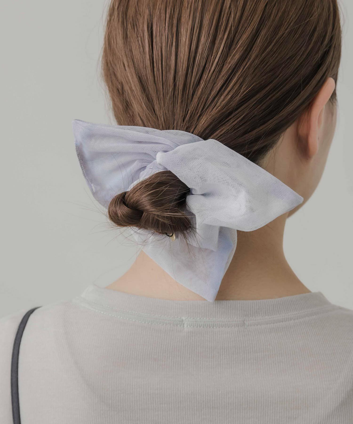 SMELLY「タイダイシアーメッシュヘンケイシュシュ」|ヘアゴム・シュシュ|