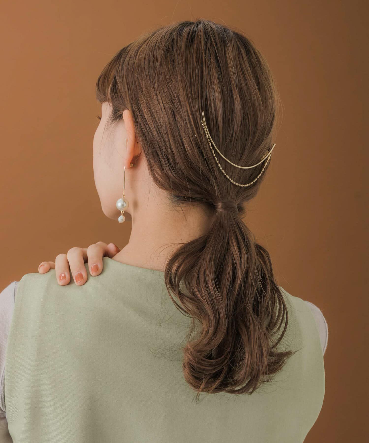 SMELLY「カーブバーボールチェーンバックコーム」|その他|