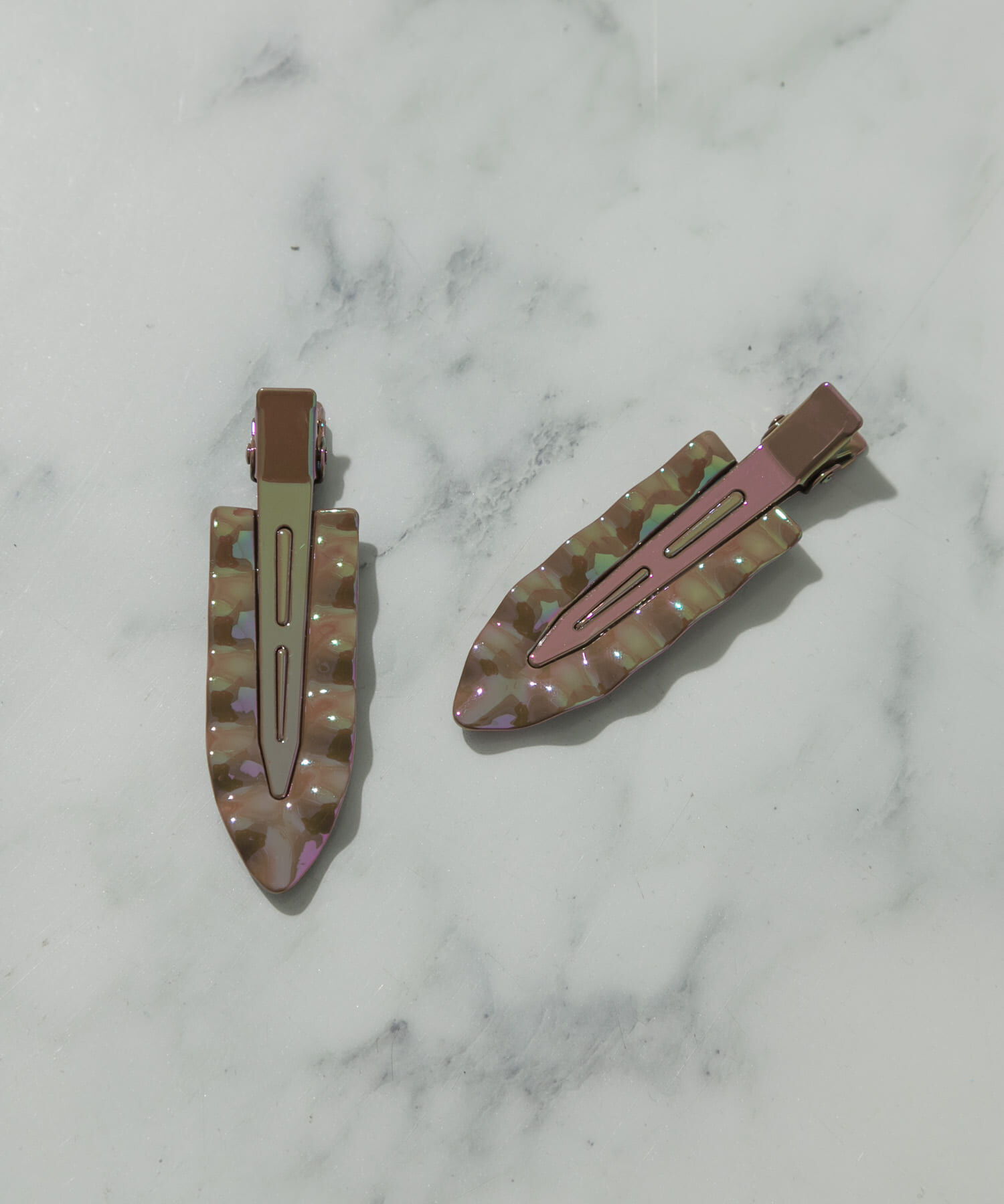 SMELLY「メタル2セットメイクアップピン」|その他|ベージュ