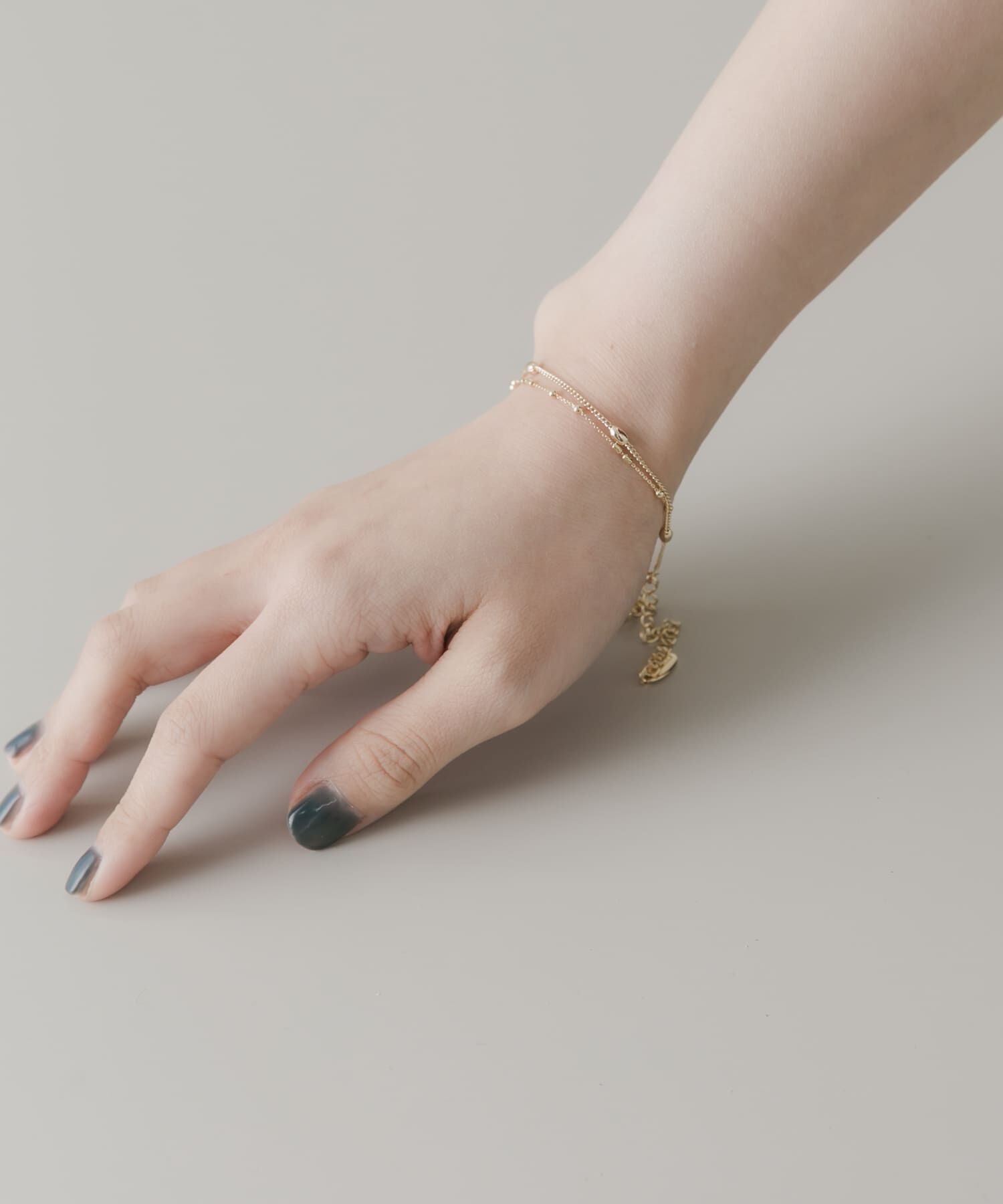 SMELLY「ボールチェーン2セットブレスレット」|ブレスレット・バングル|