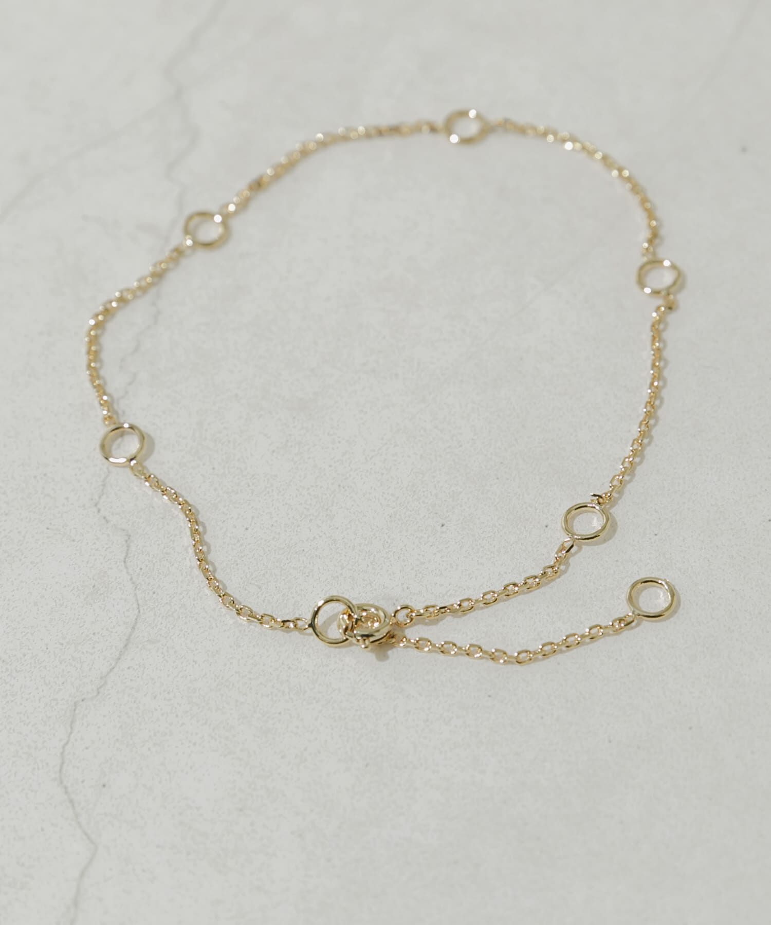 SMELLY「メタルシンプルチェーンブレスレット」|ブレスレット・バングル|