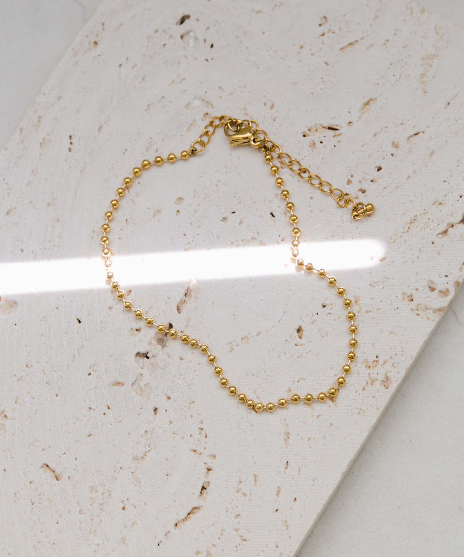 SMELLY「ステンレスボールシンプルブレスレット」|ブレスレット・バングル|