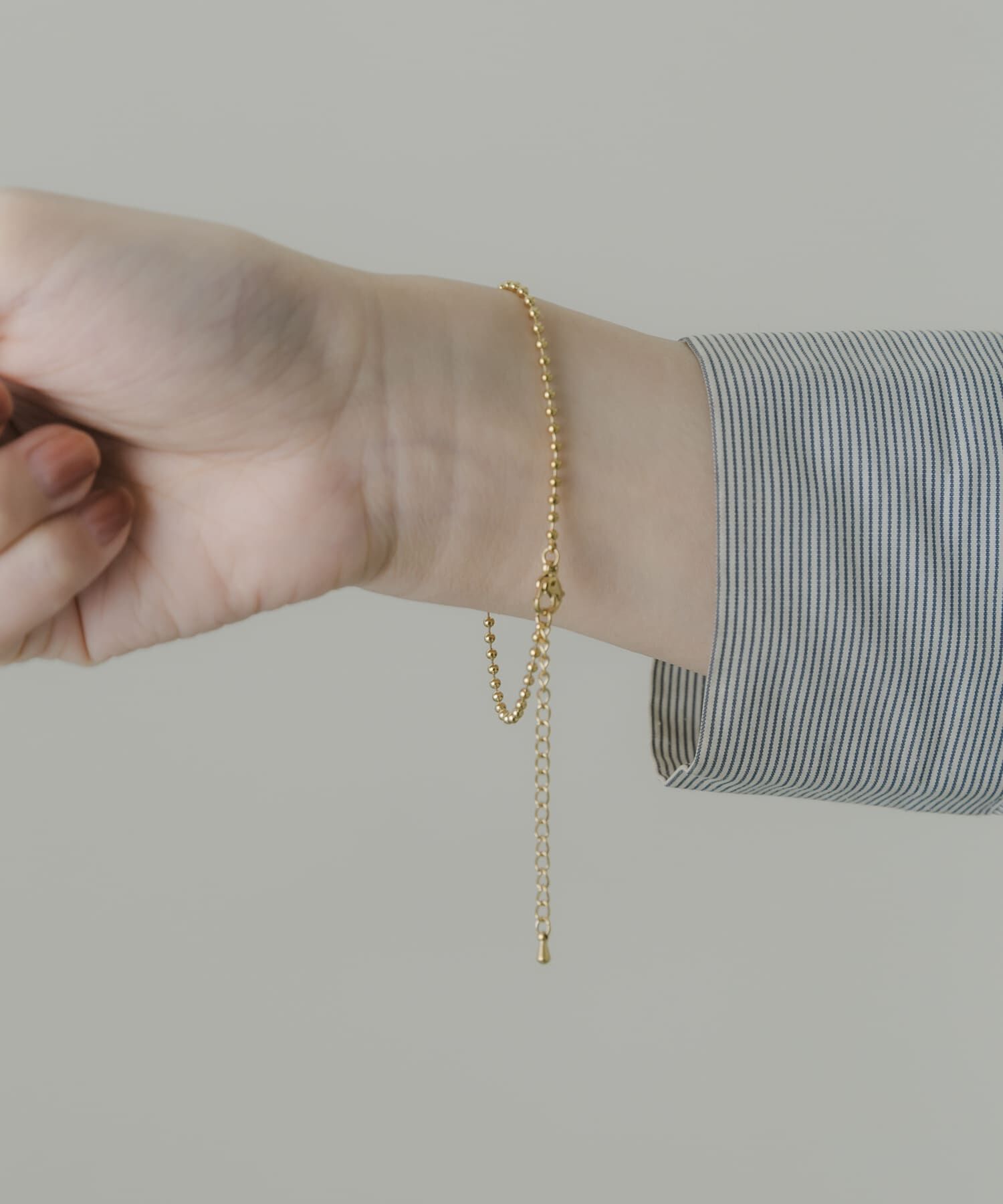 SMELLY「ステンレスボールシンプルブレスレット」|ブレスレット・バングル|