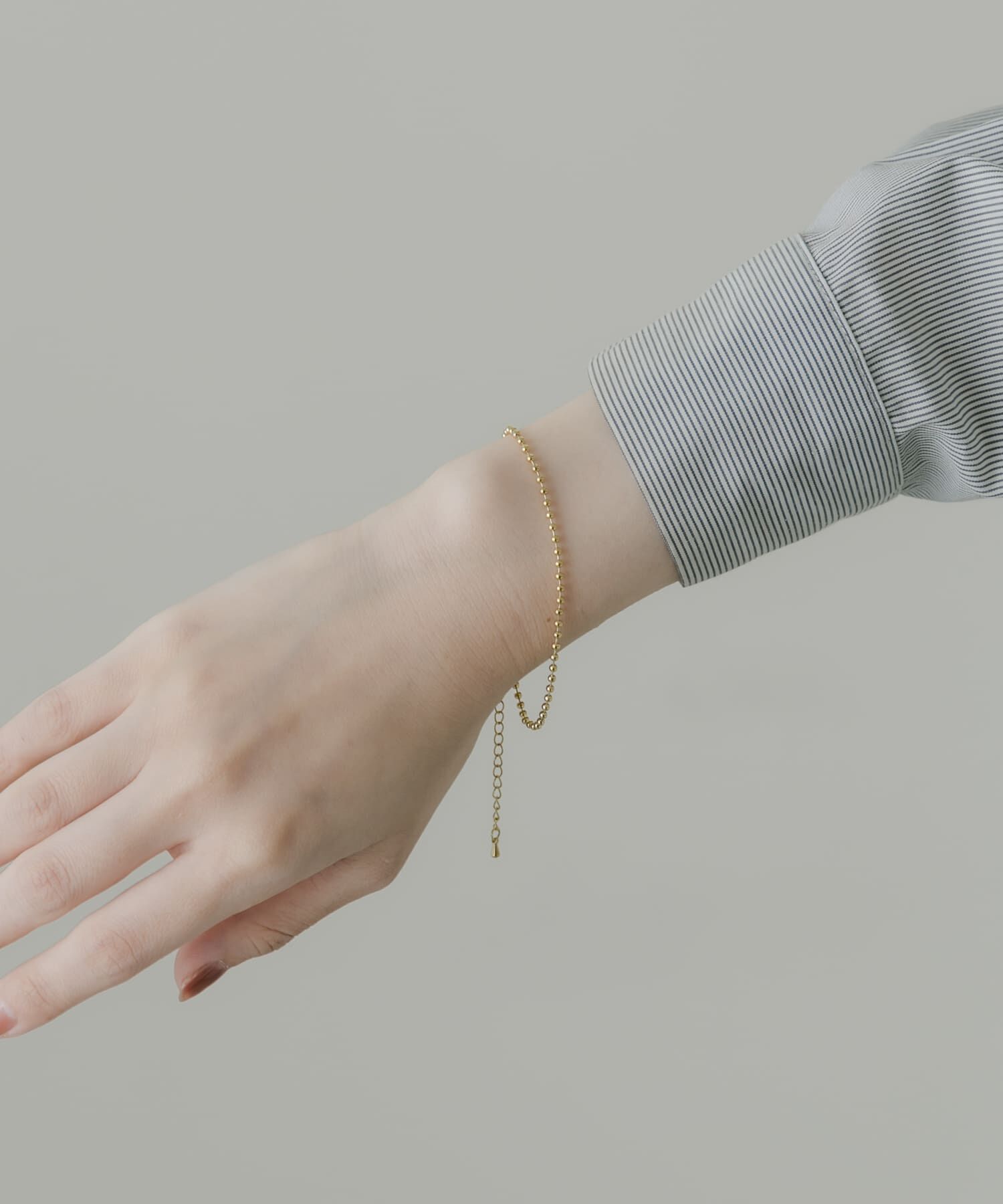 SMELLY「ステンレスボールシンプルブレスレット」|ブレスレット・バングル|