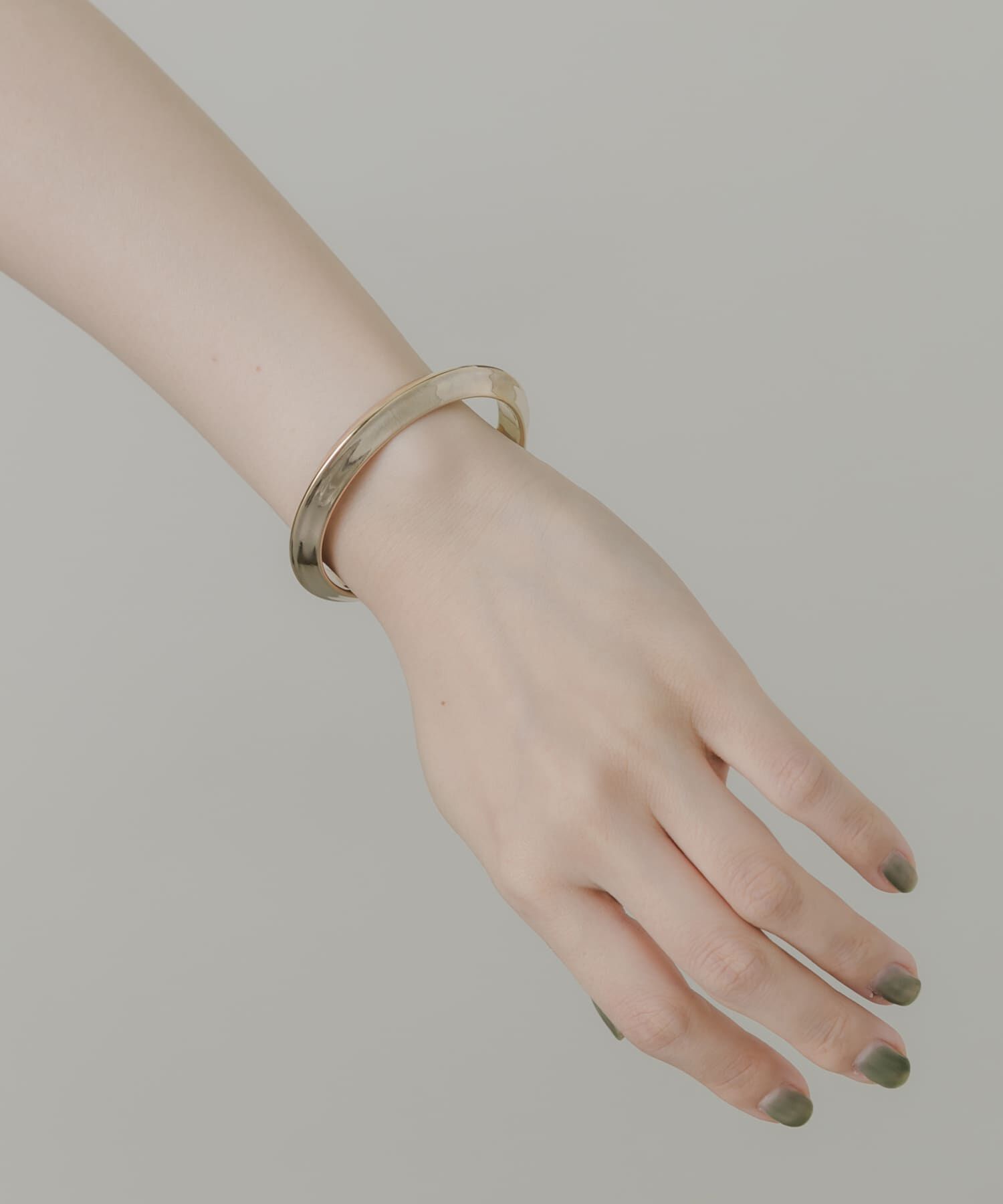 SMELLY「アンギュラーバングル」|ブレスレット・バングル|ゴールド